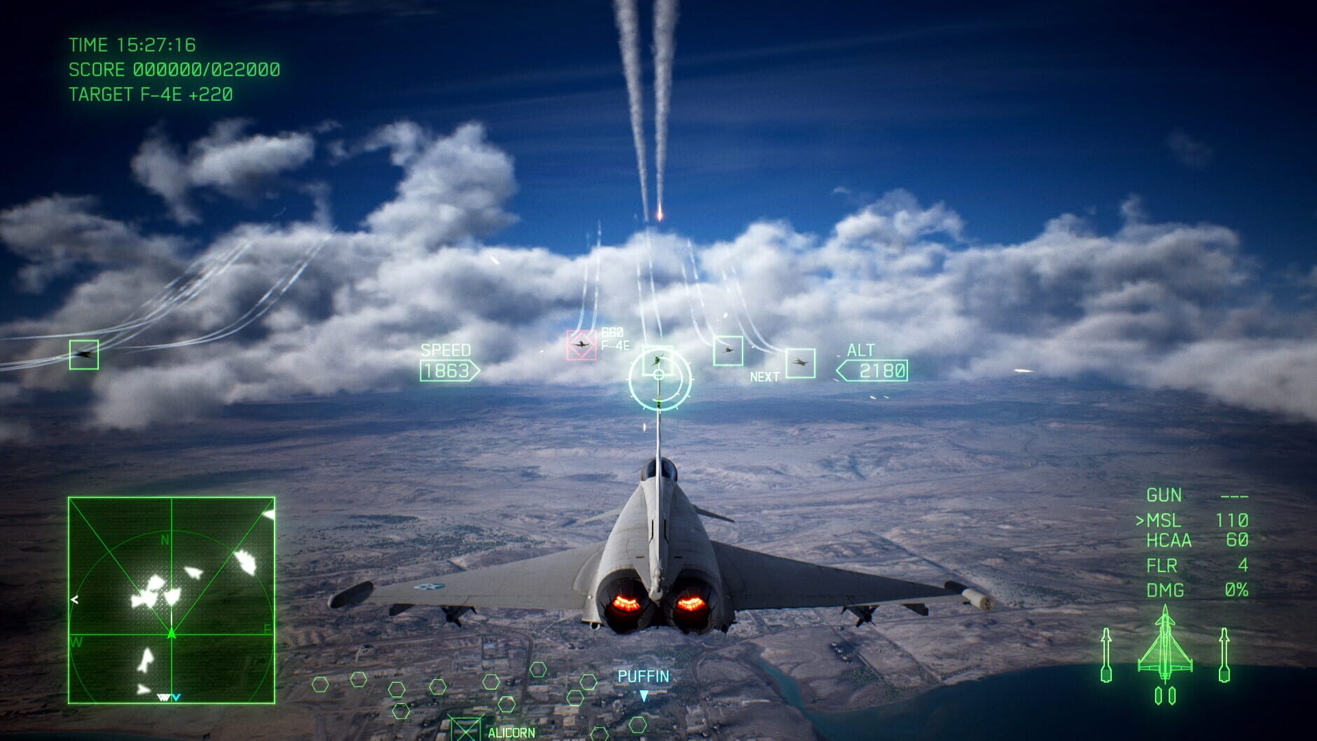 Screenshot for Ace Combat 7: Skies Unknown - Unexpected Visitor