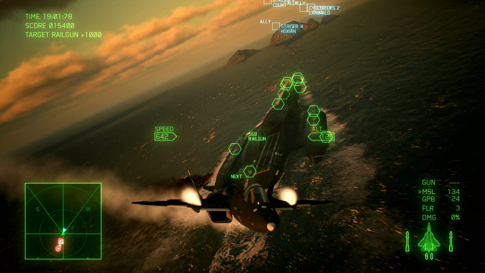 Screenshot for Ace Combat 7: Skies Unknown - Ten Million Relief Plan
