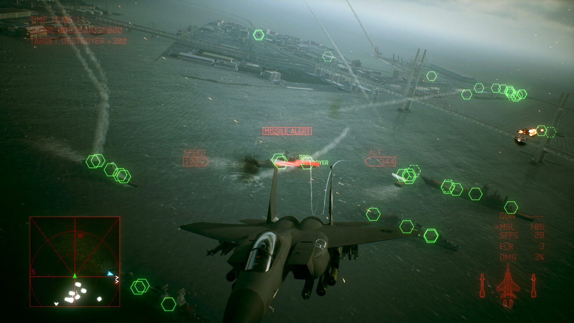 Screenshot for Ace Combat 7: Skies Unknown - Anchorhead Raid