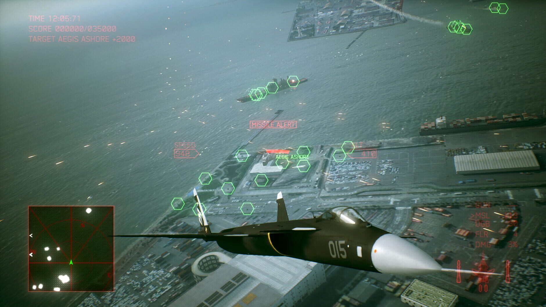 Screenshot for Ace Combat 7: Skies Unknown - Anchorhead Raid