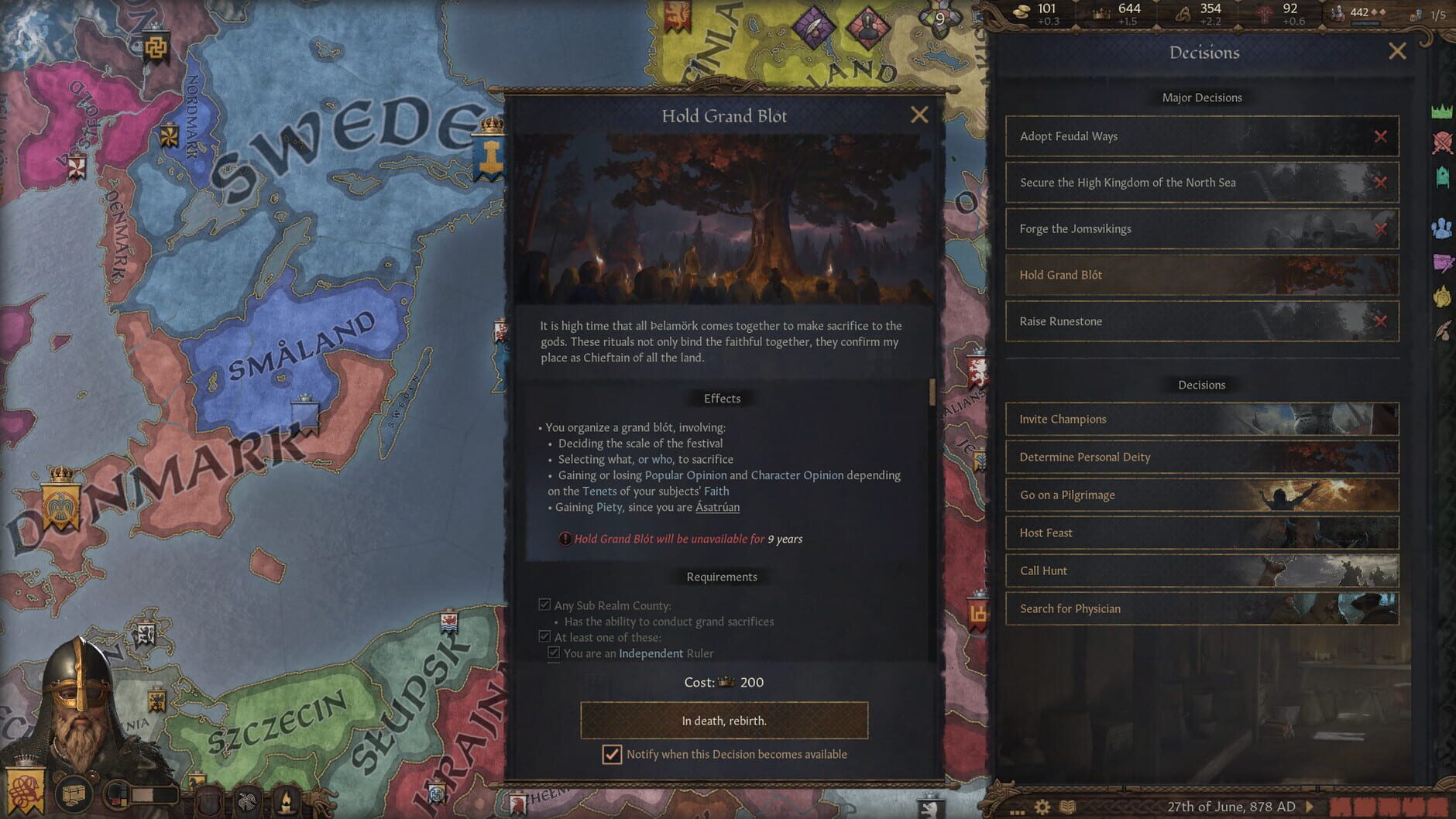 Screenshot for Crusader Kings III: Northern Lords
