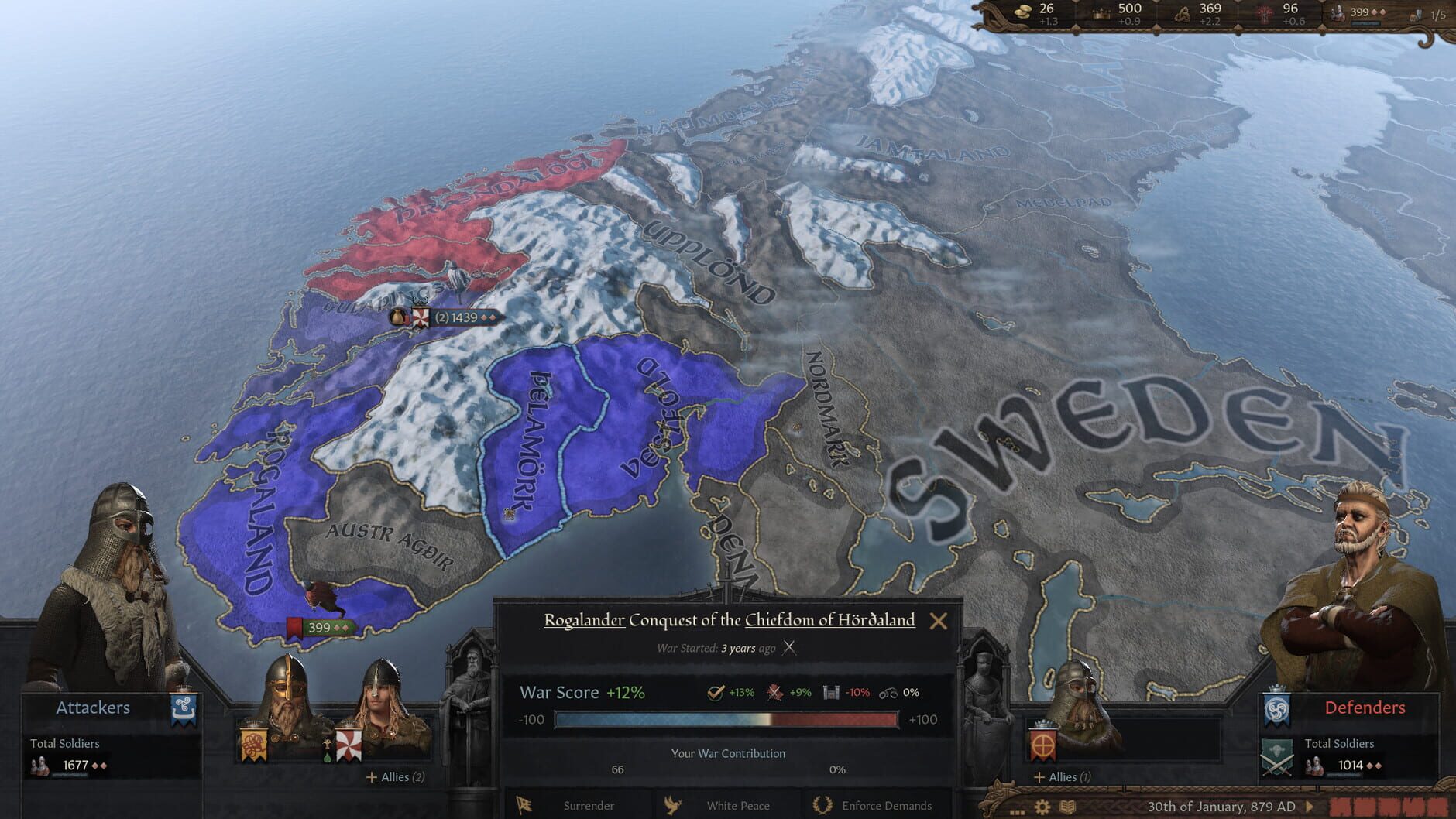 Screenshot for Crusader Kings III: Northern Lords