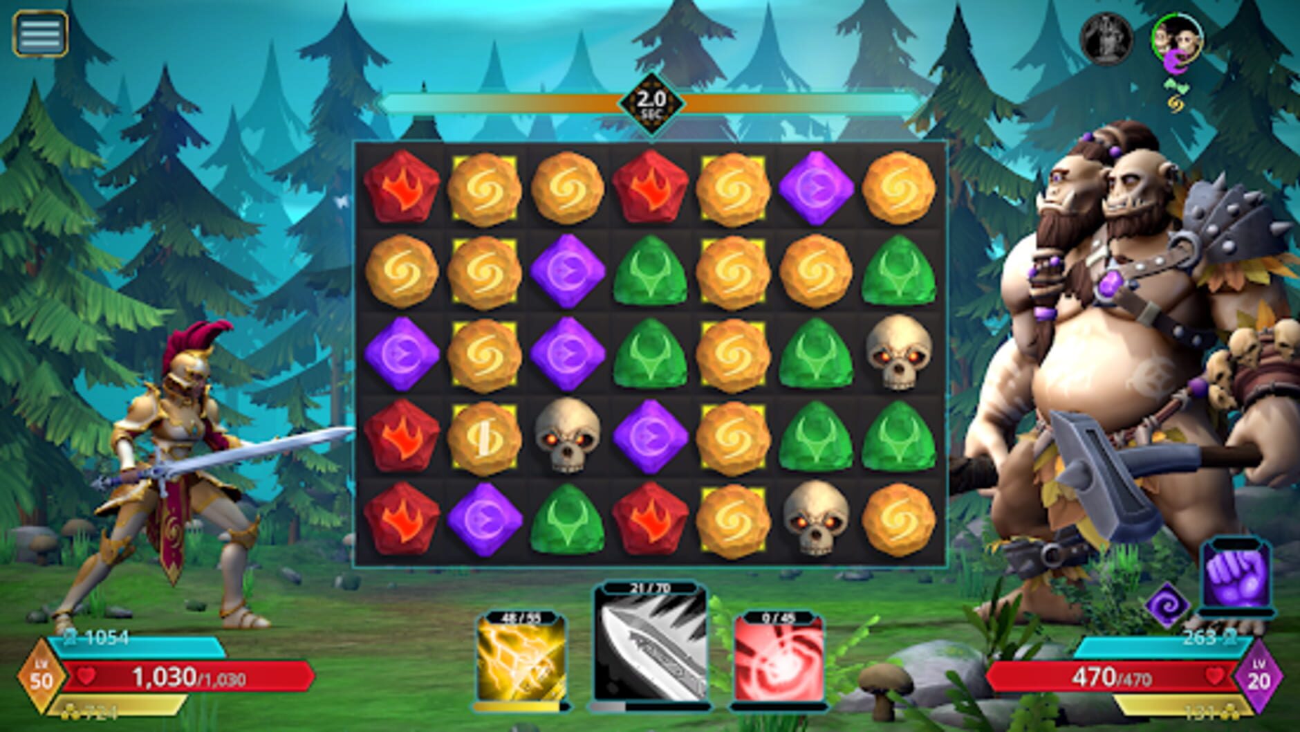 Screenshot for Puzzle Quest 3