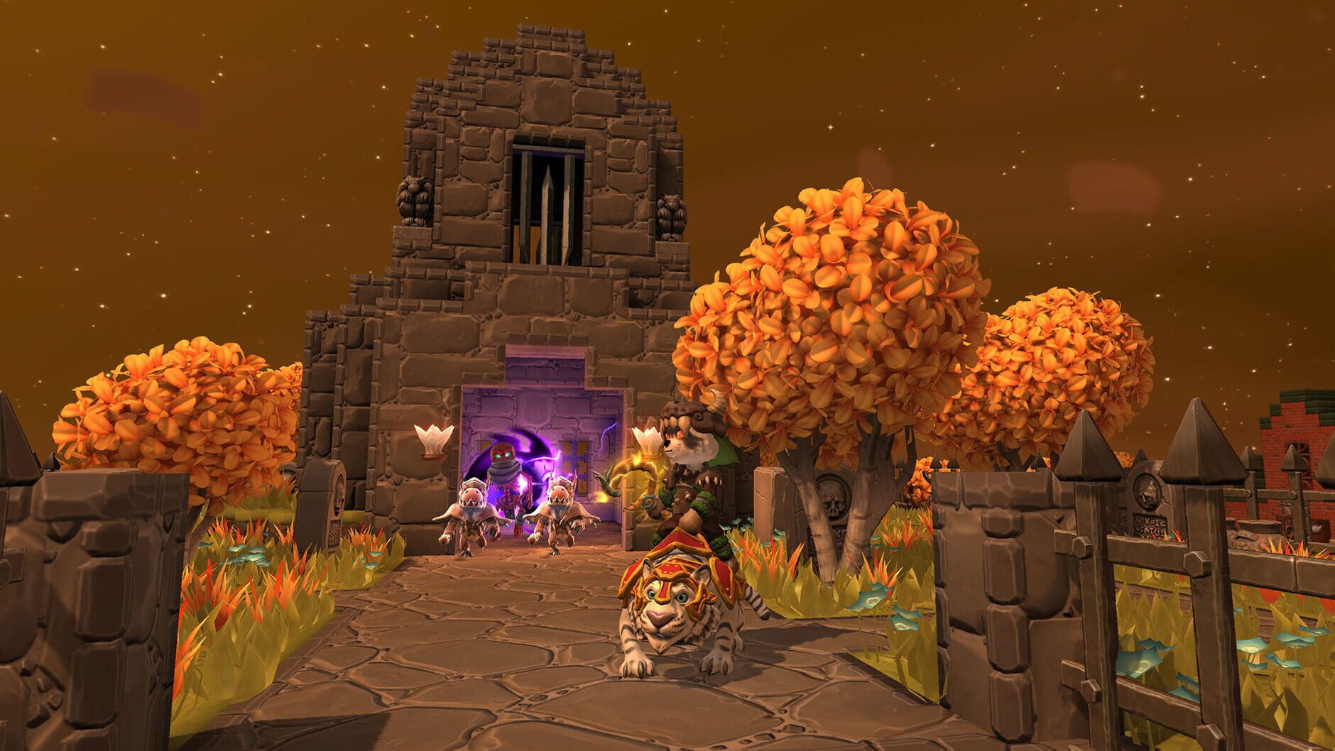 Screenshot for Portal Knights: Druids, Furfolk, and Relic Defense