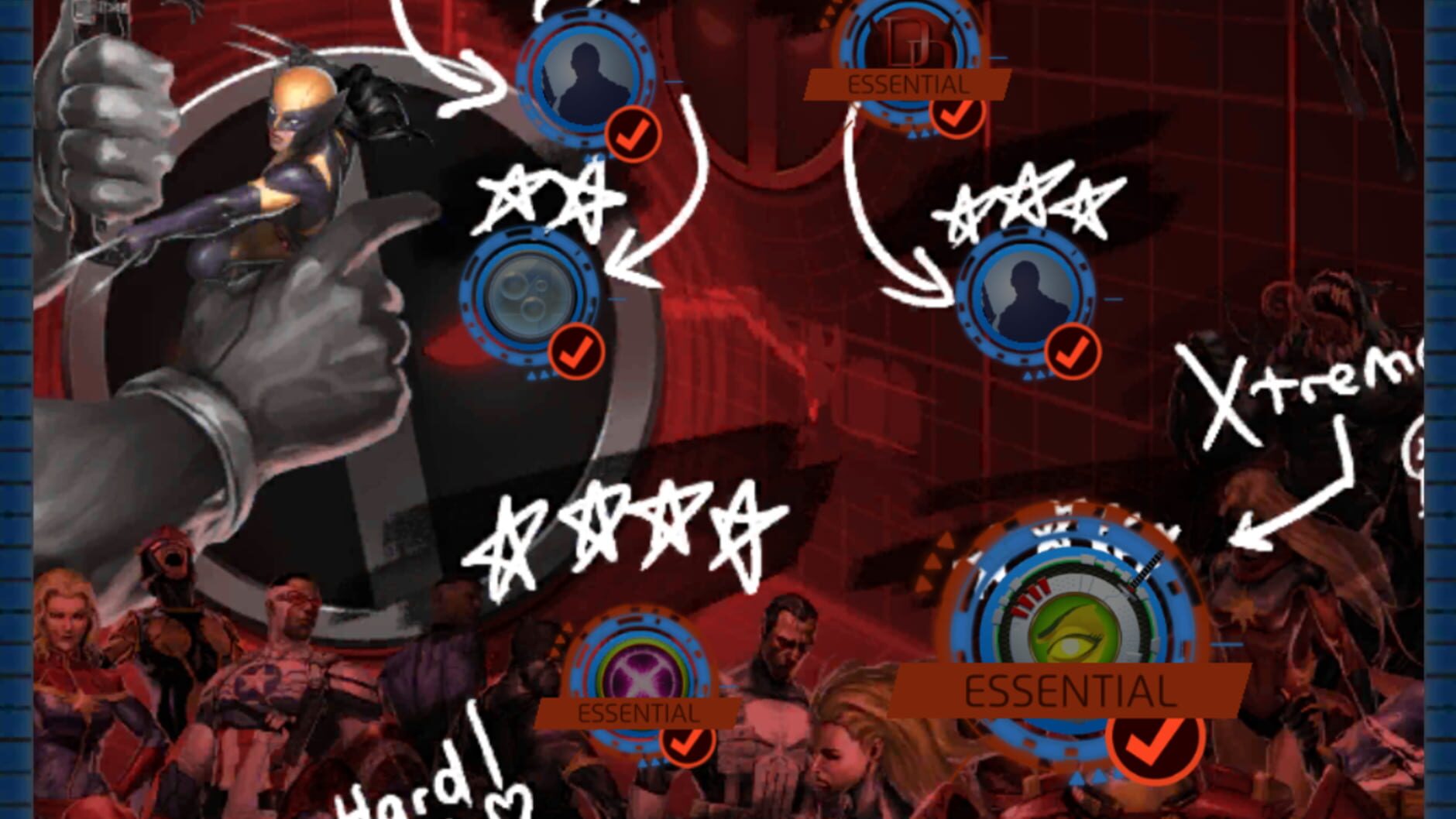 Screenshot for Marvel Puzzle Quest
