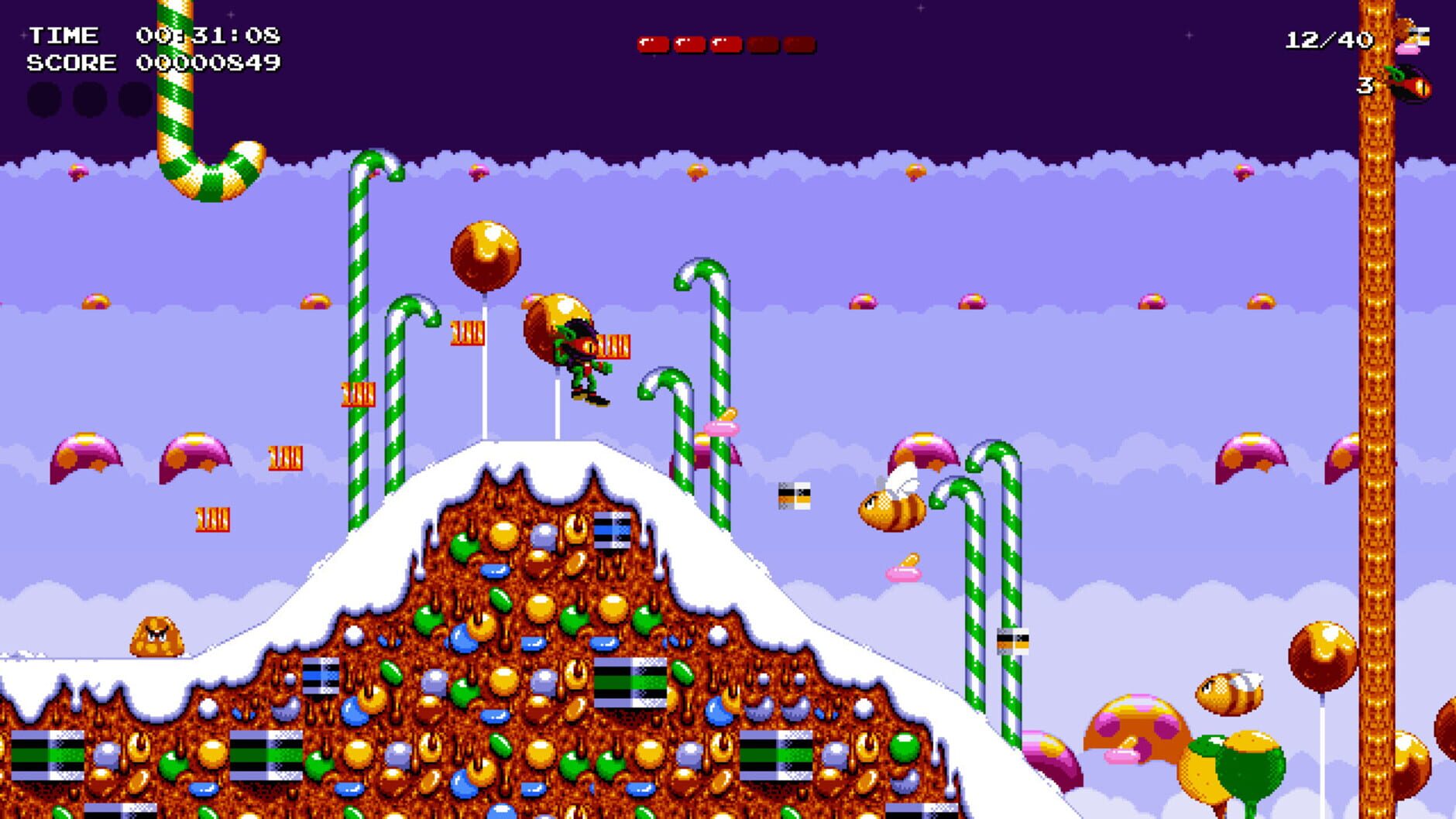 Screenshot for Zool Redimensioned