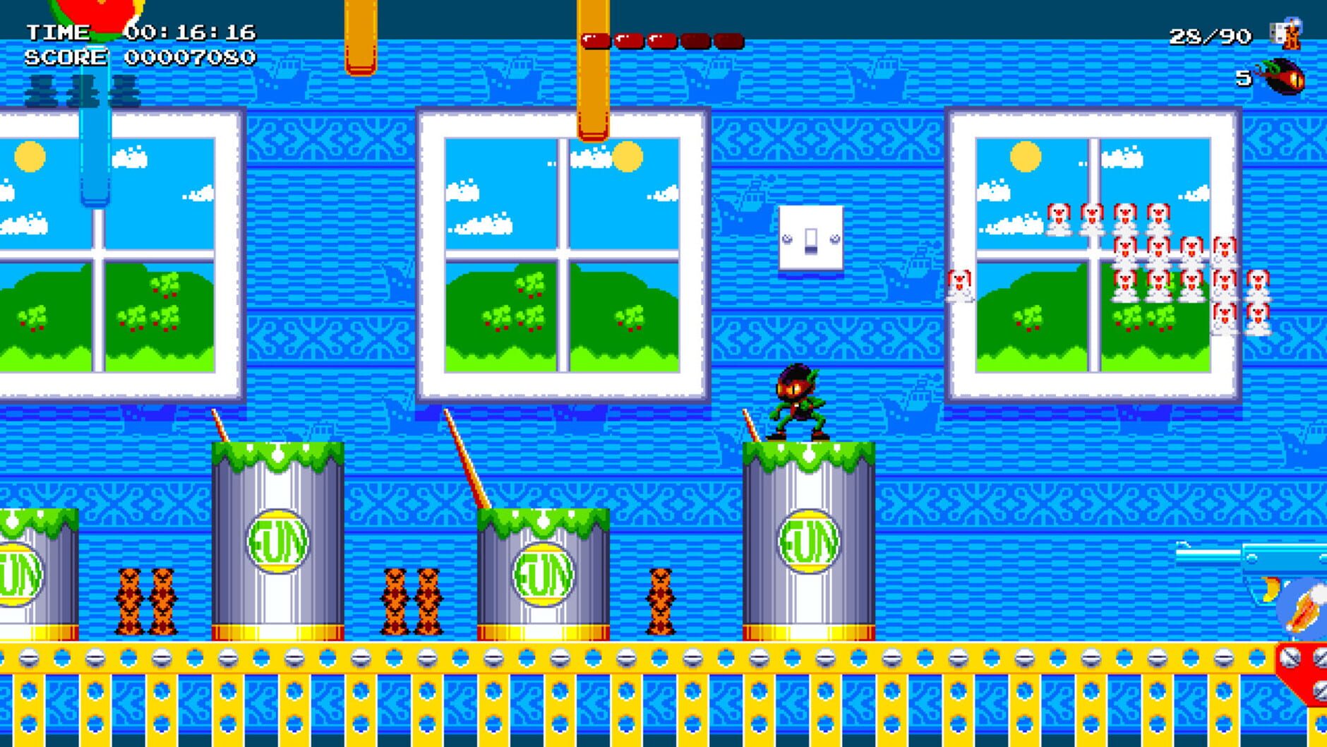 Screenshot for Zool Redimensioned