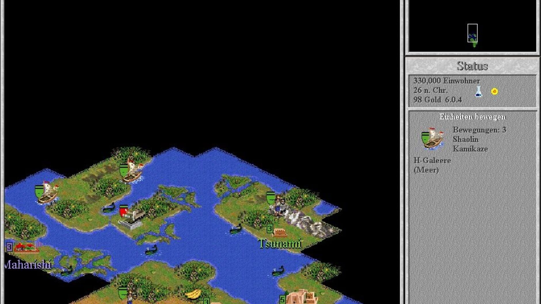 Screenshot for Sid Meier's Civilization II: Conflicts in Civilization