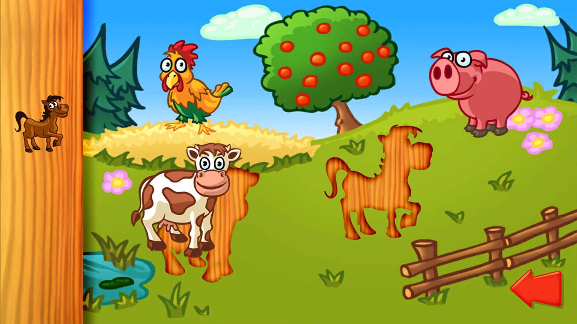 Screenshot for Animal Puzzle: Preschool Learning Game for Kids and Toddlers