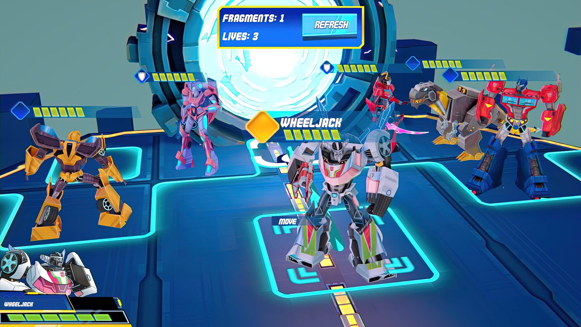 Screenshot for Transformers: Battlegrounds - Shattered Spacebridge