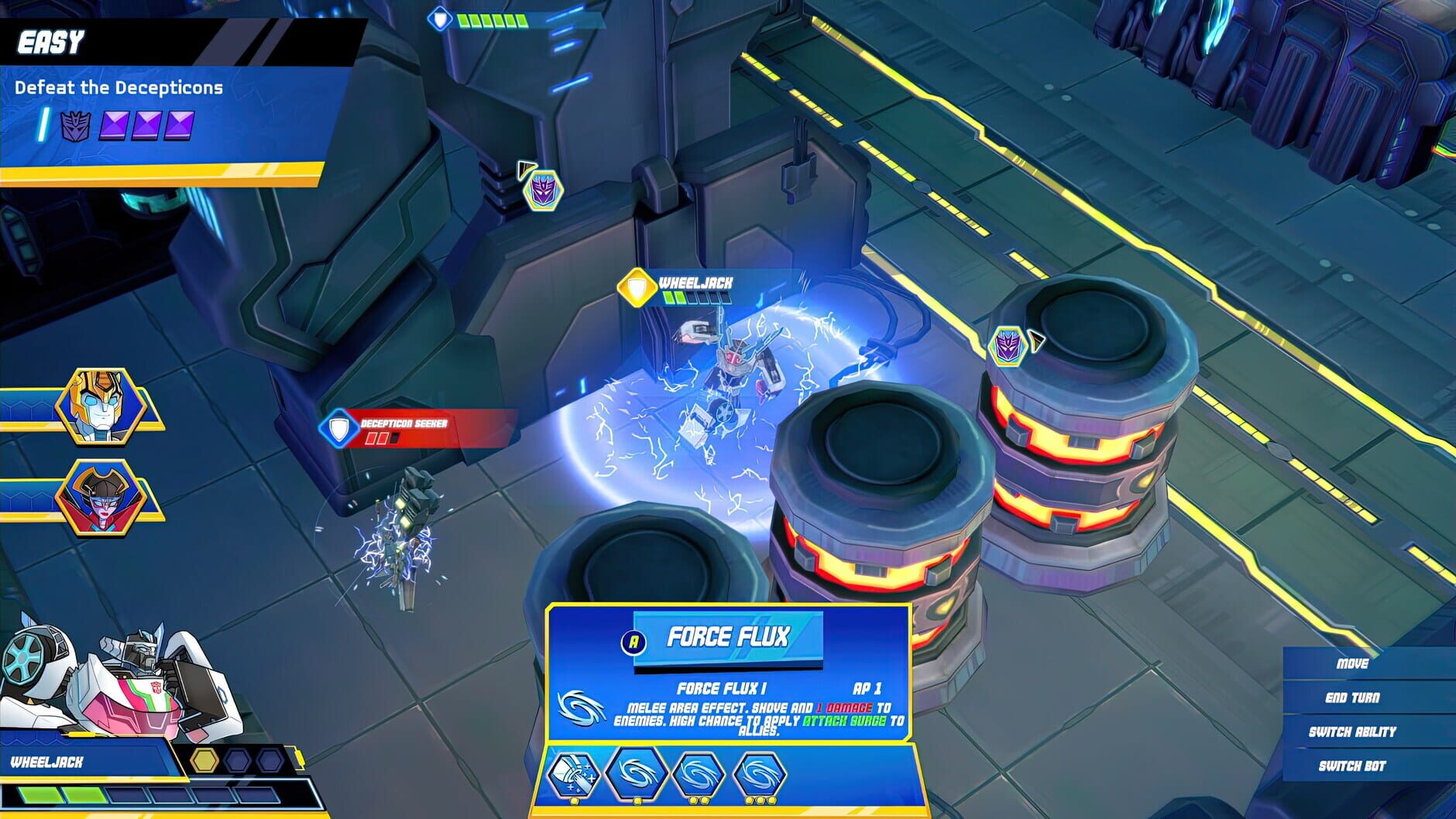Screenshot for Transformers: Battlegrounds - Shattered Spacebridge