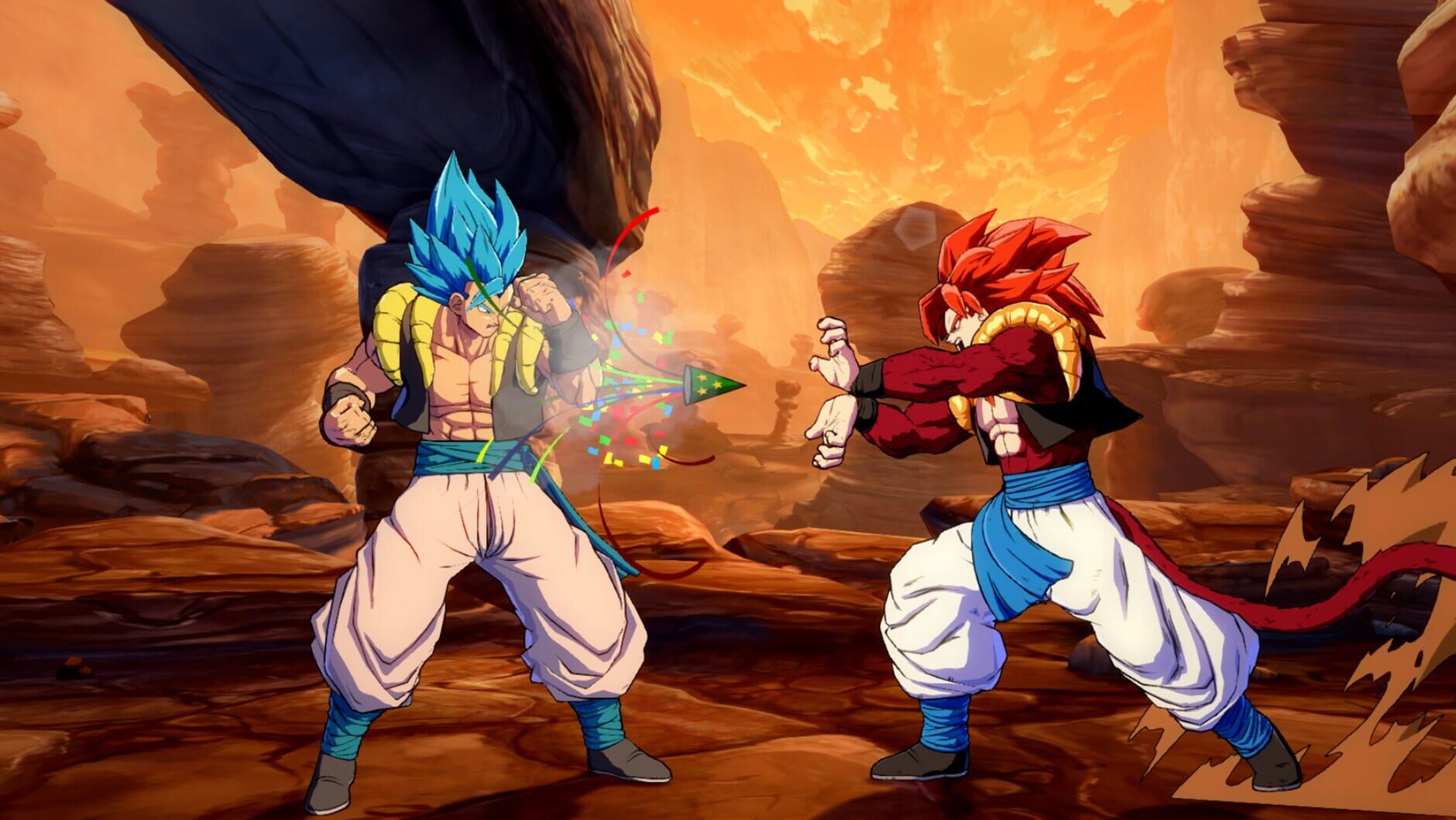 Screenshot for Dragon Ball FighterZ: Gogeta (SS4)