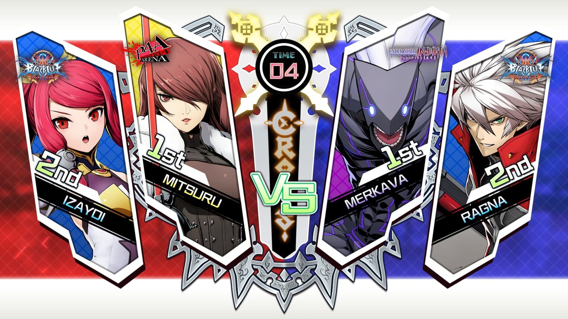 Screenshot for BlazBlue: Cross Tag Battle - Character Pack Vol. 4: Izayoi/Mitsuru/Merkava