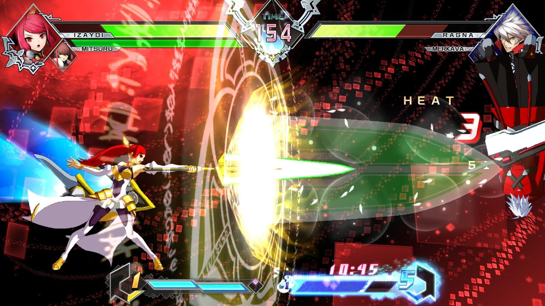 Screenshot for BlazBlue: Cross Tag Battle - Character Pack Vol. 4: Izayoi/Mitsuru/Merkava