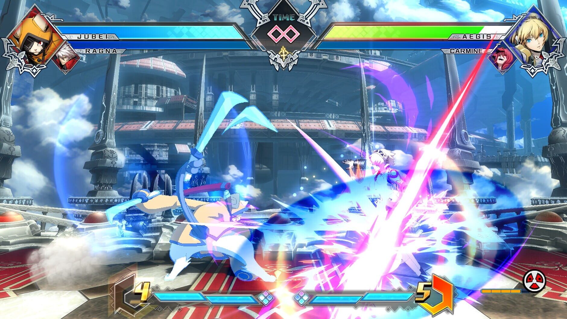 Screenshot for BlazBlue: Cross Tag Battle - Character Pack Vol. 2: Jubei/Aegis/Carmine