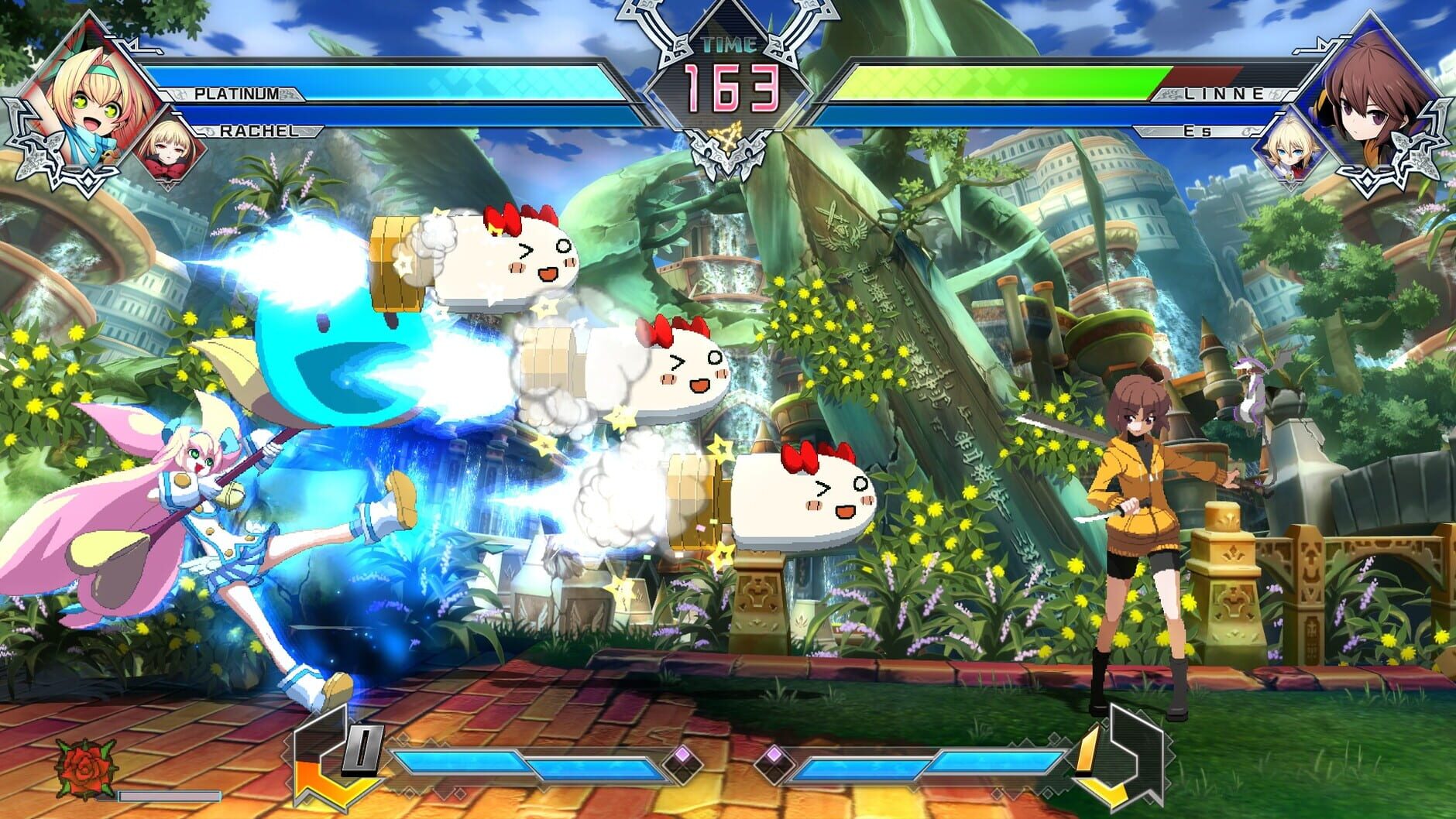 Screenshot for BlazBlue: Cross Tag Battle - Character Pack Vol. 1: Platinum/Kanji/Orie