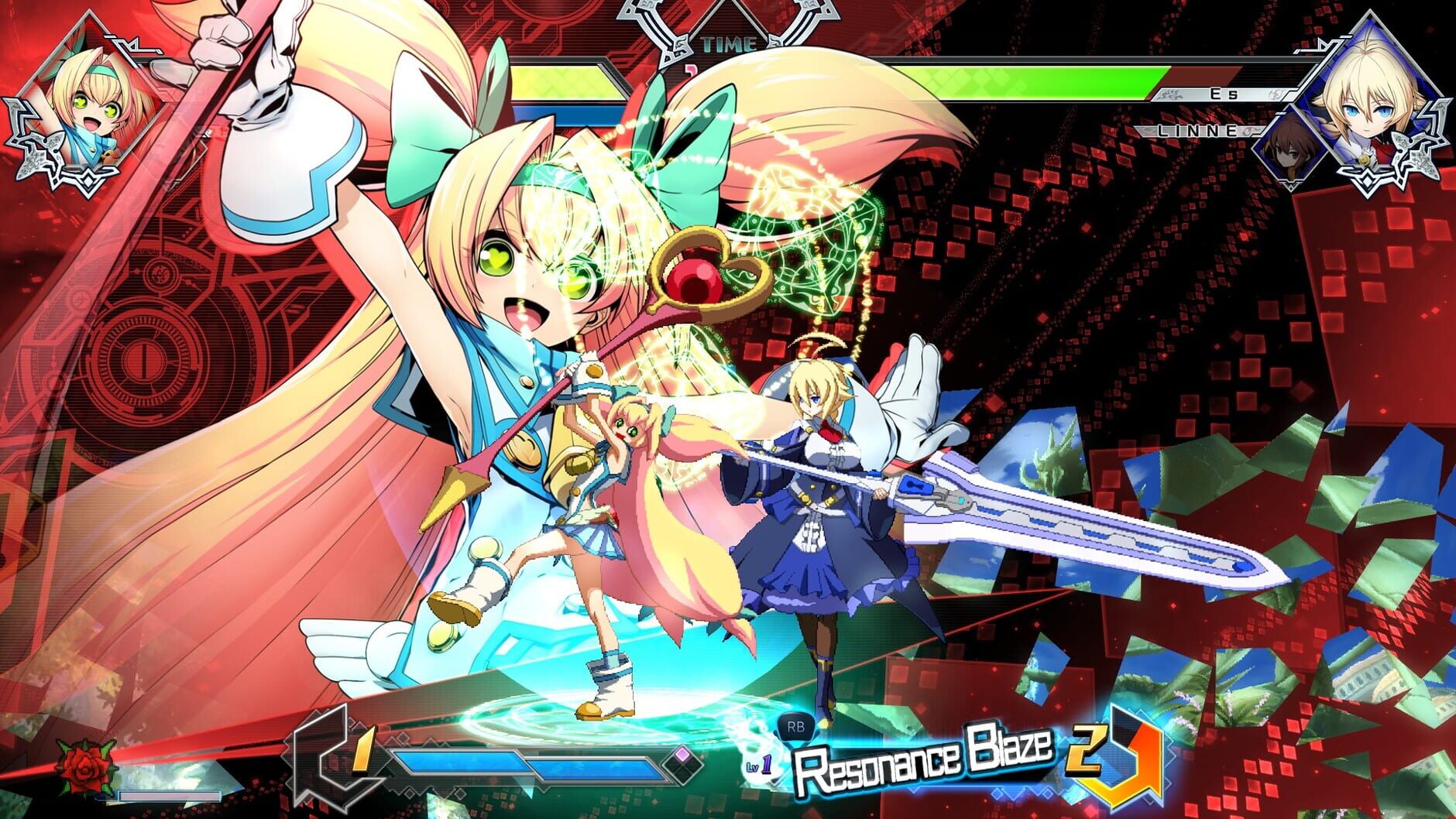 Screenshot for BlazBlue: Cross Tag Battle - Character Pack Vol. 1: Platinum/Kanji/Orie
