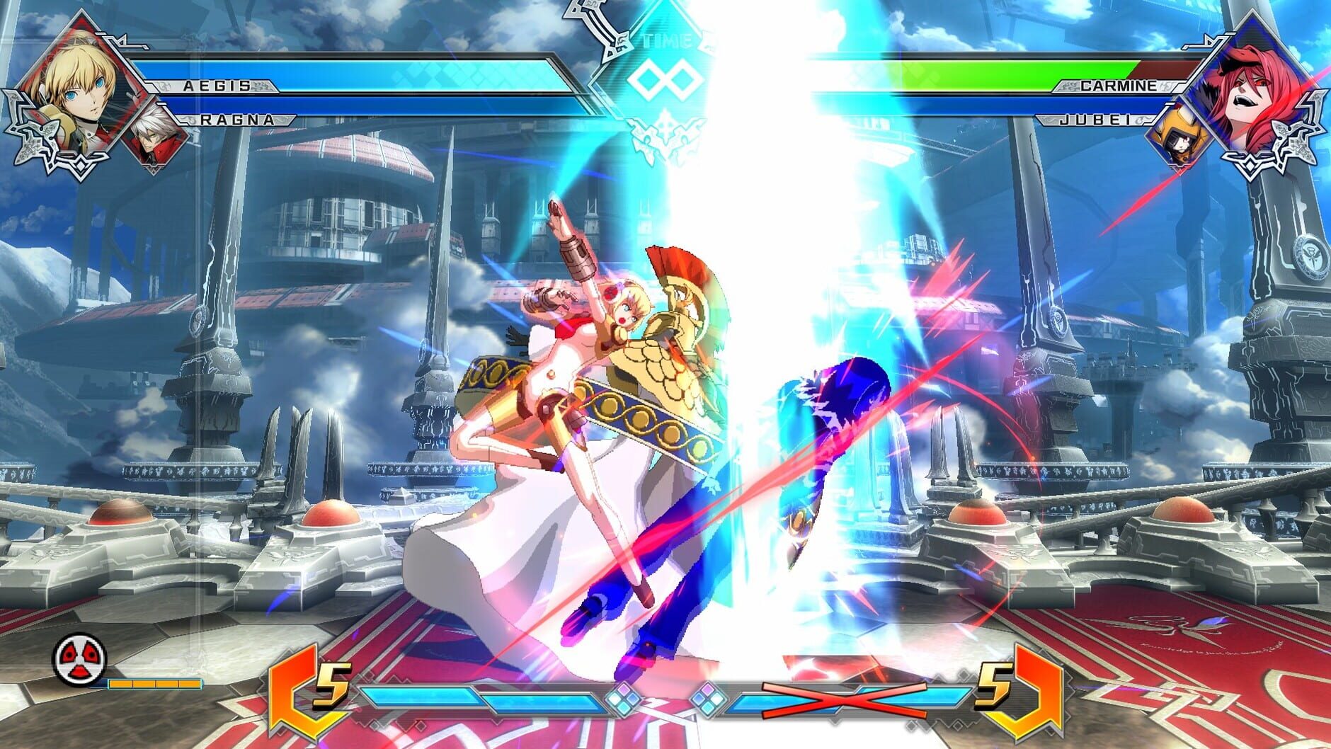 Screenshot for BlazBlue: Cross Tag Battle - Character Pack Vol. 2: Jubei/Aegis/Carmine