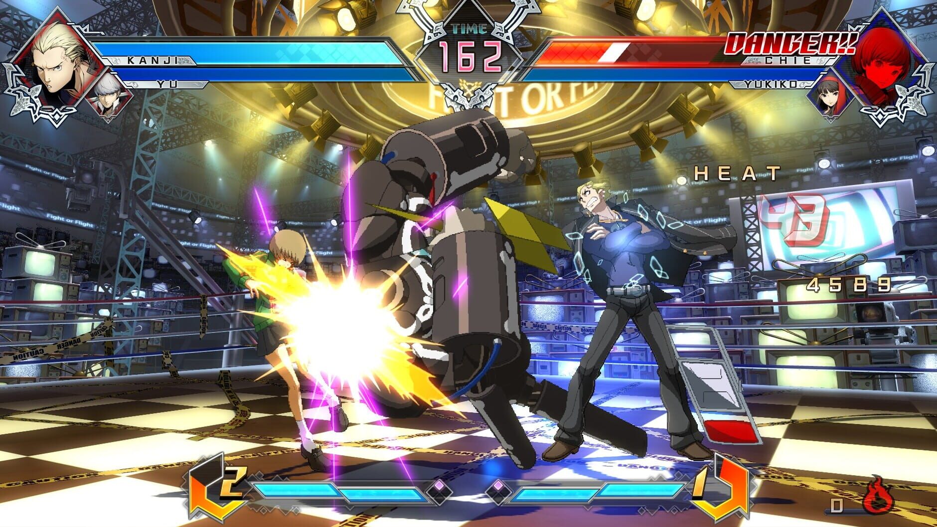 Screenshot for BlazBlue: Cross Tag Battle - Character Pack Vol. 1: Platinum/Kanji/Orie