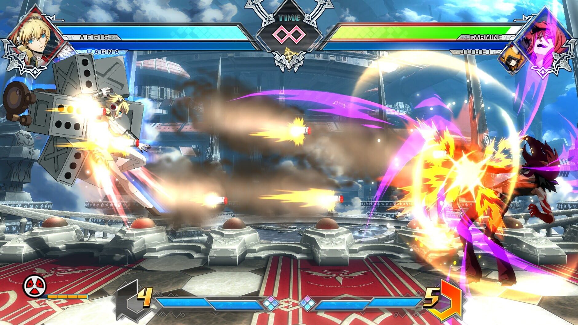 Screenshot for BlazBlue: Cross Tag Battle - Character Pack Vol. 2: Jubei/Aegis/Carmine