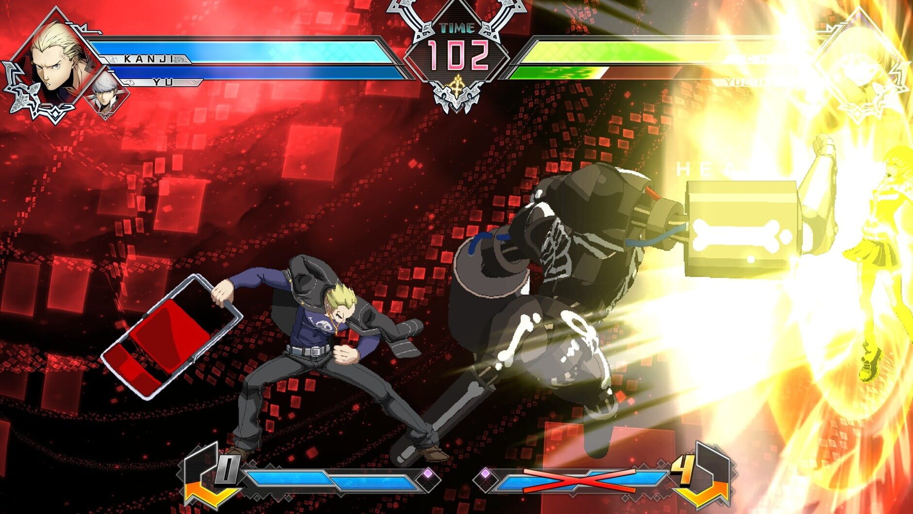Screenshot for BlazBlue: Cross Tag Battle - Character Pack Vol. 1: Platinum/Kanji/Orie