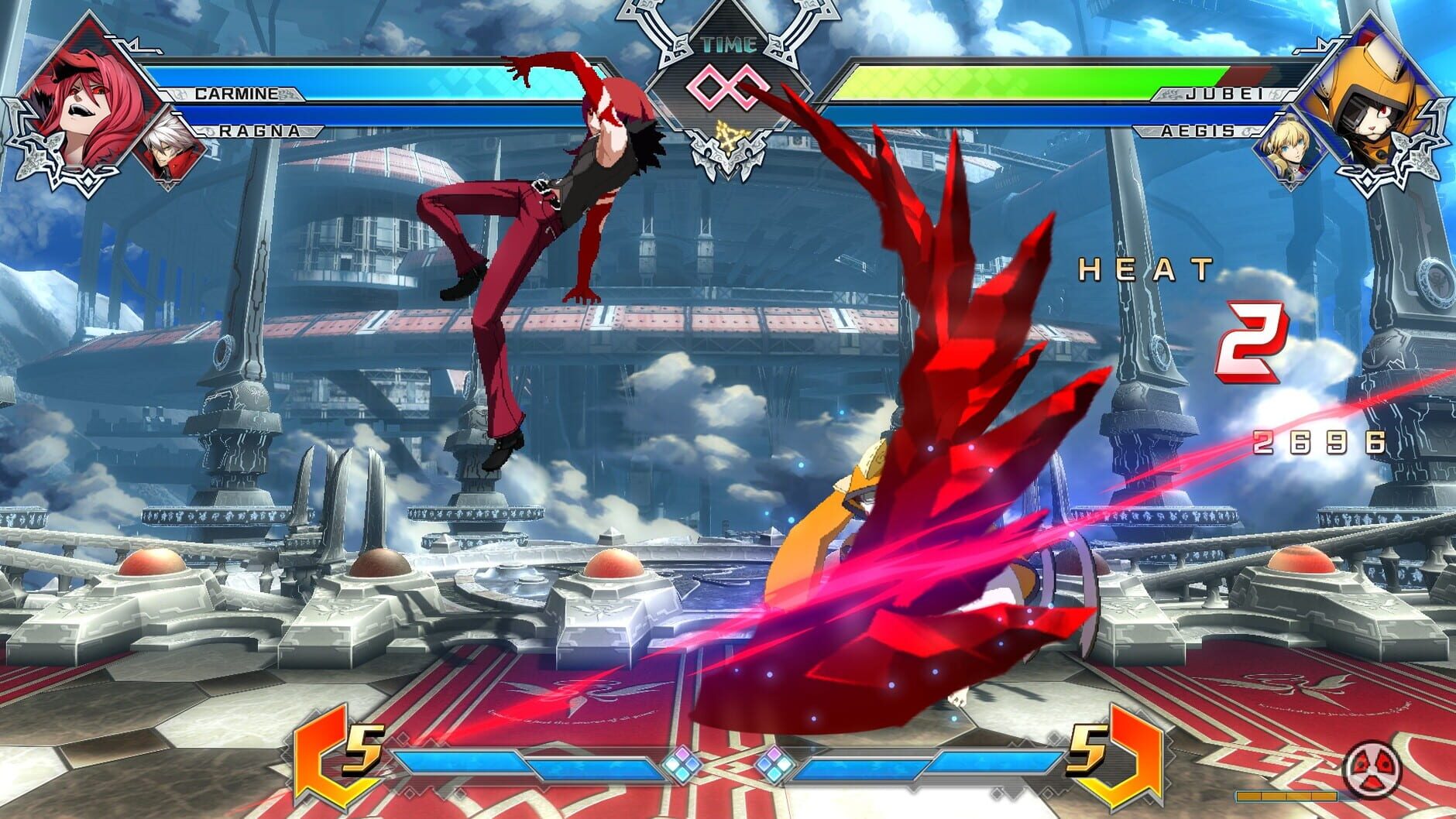 Screenshot for BlazBlue: Cross Tag Battle - Character Pack Vol. 2: Jubei/Aegis/Carmine