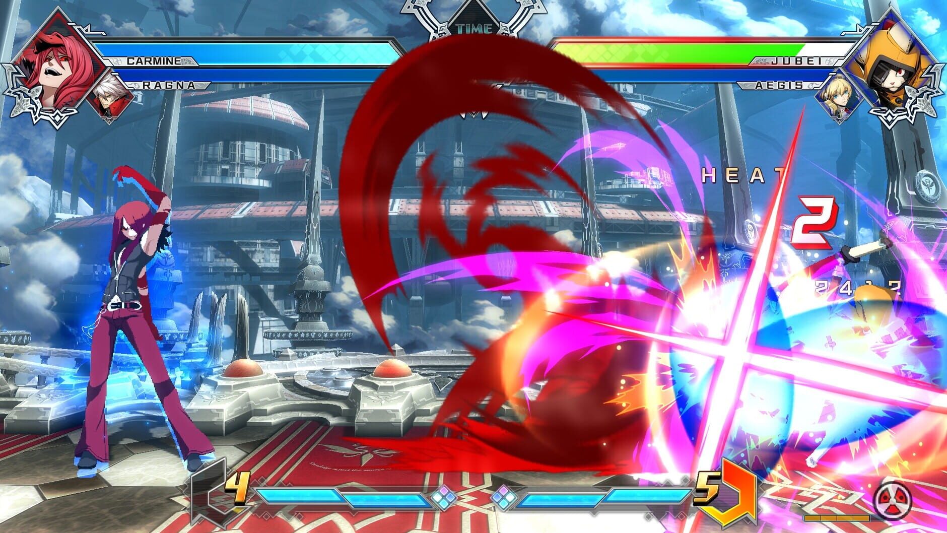 Screenshot for BlazBlue: Cross Tag Battle - Character Pack Vol. 2: Jubei/Aegis/Carmine