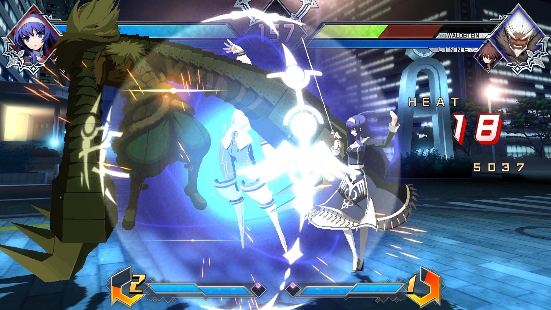 Screenshot for BlazBlue: Cross Tag Battle - Character Pack Vol. 1: Platinum/Kanji/Orie