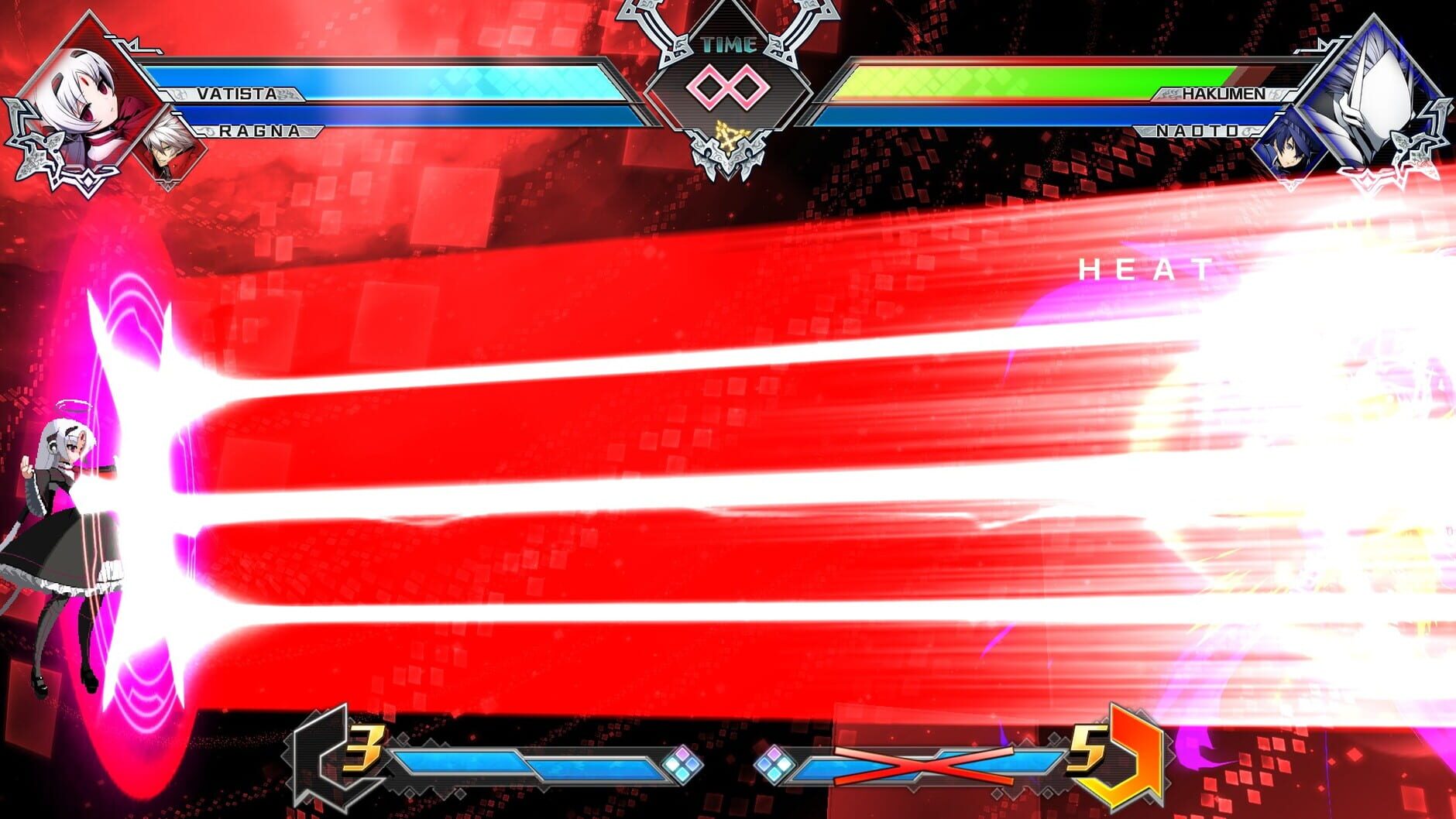Screenshot for BlazBlue: Cross Tag Battle - Character Pack Vol. 3: Hakumen/NaotoShirogane/Vatista