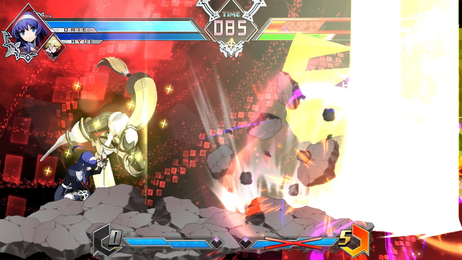 Screenshot for BlazBlue: Cross Tag Battle - Character Pack Vol. 1: Platinum/Kanji/Orie