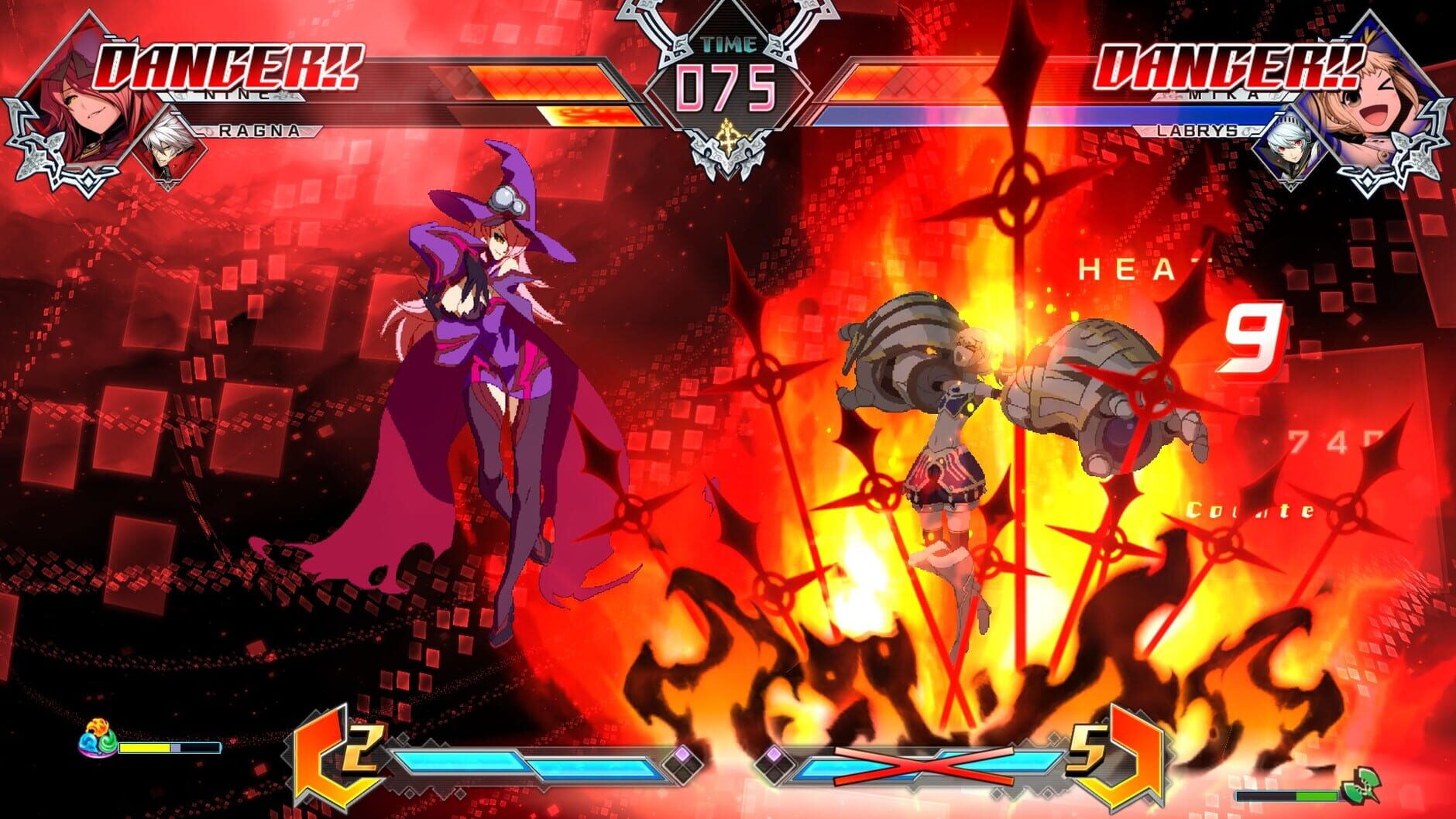 Screenshot for BlazBlue: Cross Tag Battle - Character Pack Vol. 6: Nine/Labrys/Mika
