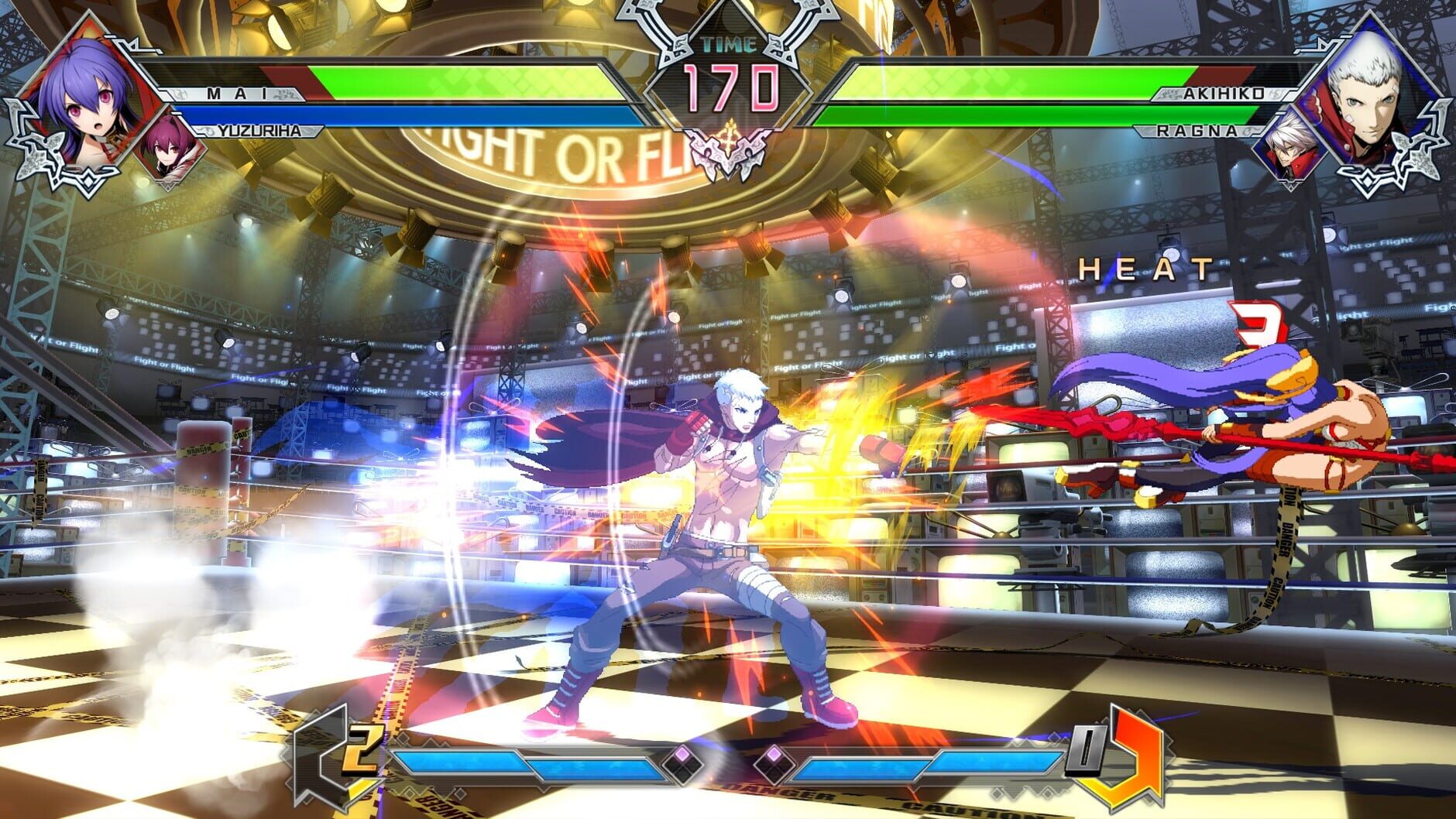 Screenshot for BlazBlue: Cross Tag Battle - Character Pack Vol. 5: Mai/Akihiko/Yuzuriha