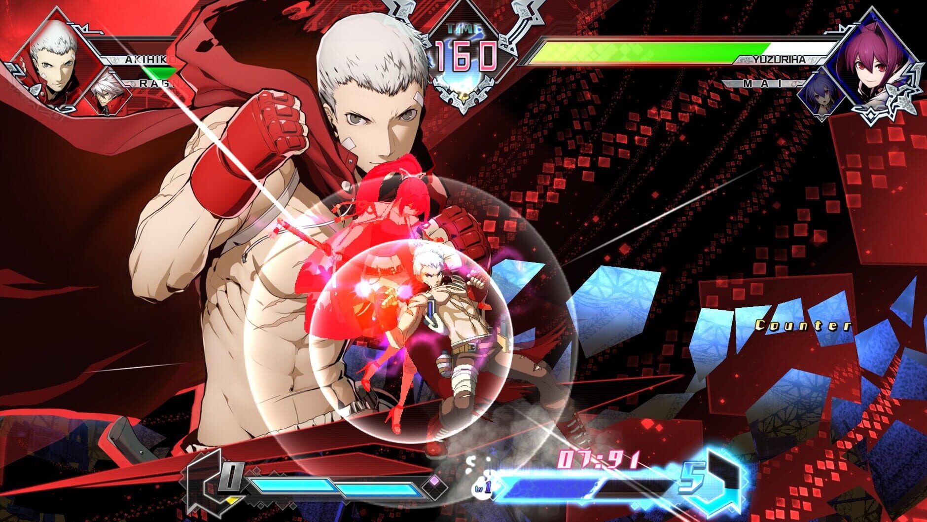 Screenshot for BlazBlue: Cross Tag Battle - Character Pack Vol. 5: Mai/Akihiko/Yuzuriha