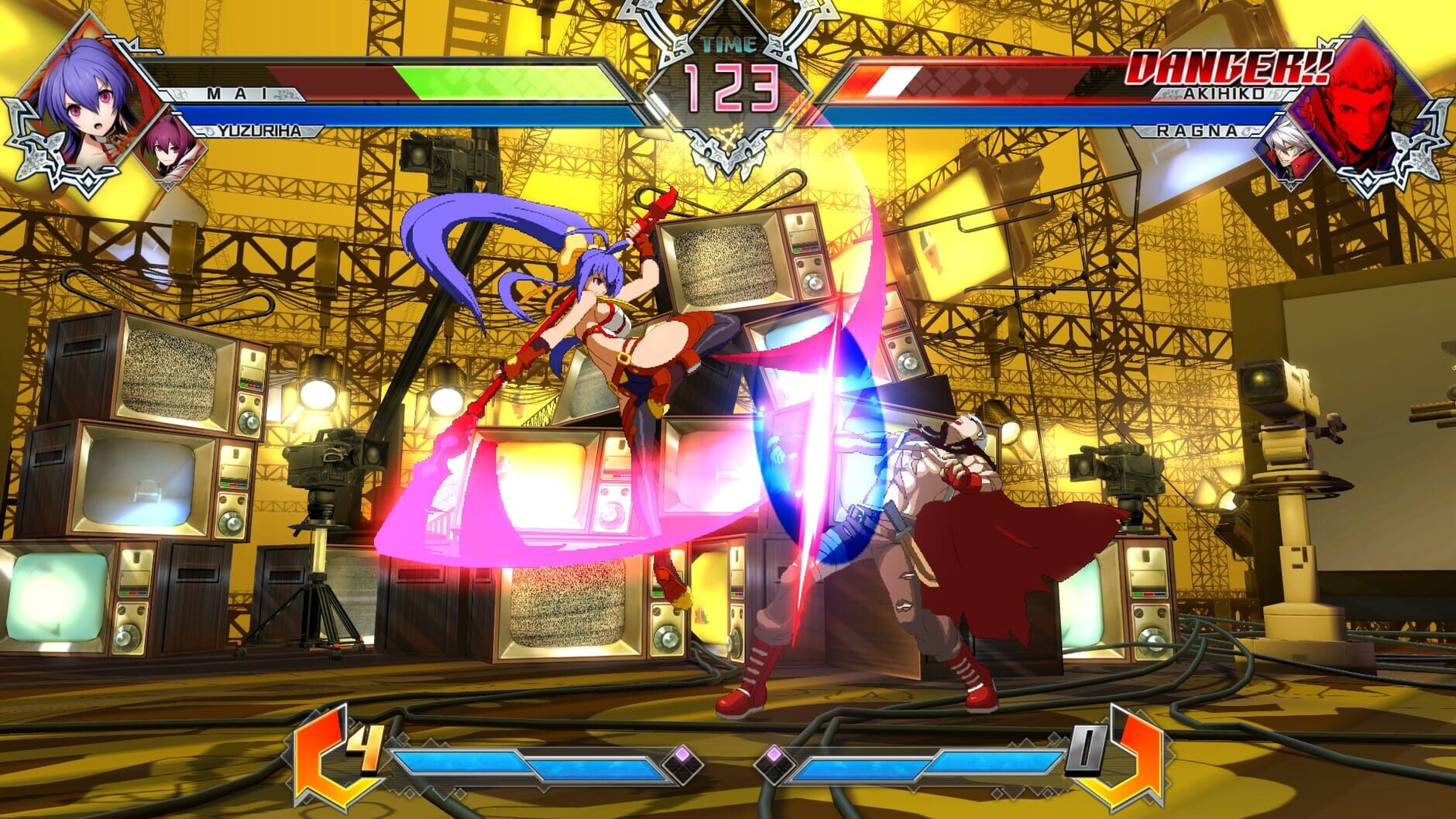 Screenshot for BlazBlue: Cross Tag Battle - Character Pack Vol. 5: Mai/Akihiko/Yuzuriha