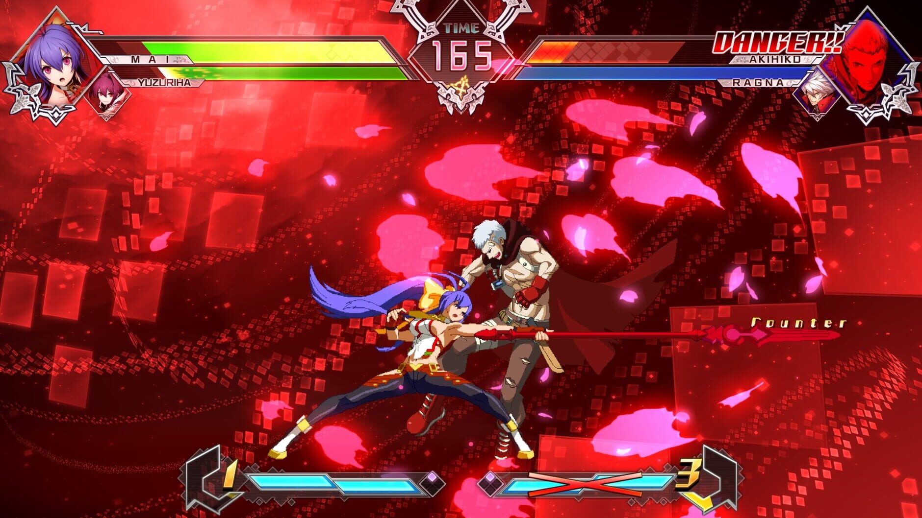 Screenshot for BlazBlue: Cross Tag Battle - Character Pack Vol. 5: Mai/Akihiko/Yuzuriha