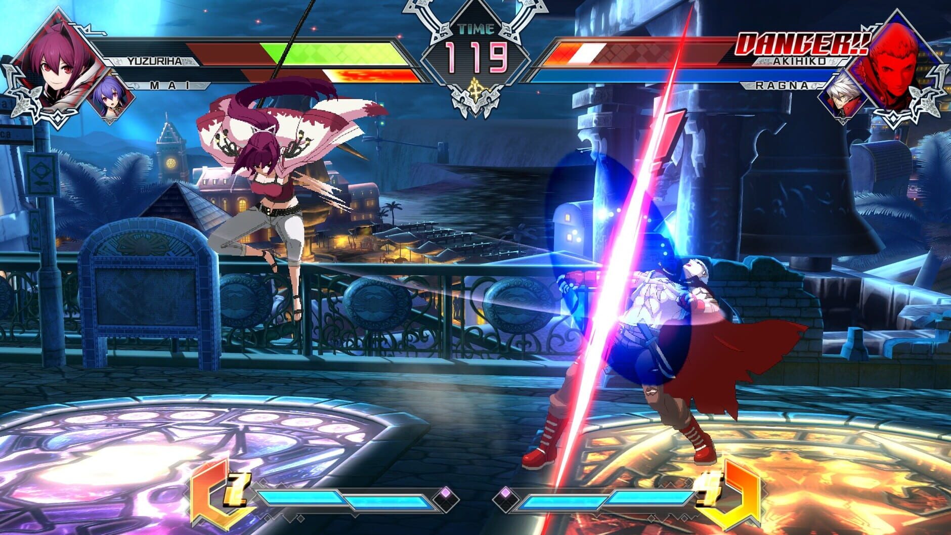 Screenshot for BlazBlue: Cross Tag Battle - Character Pack Vol. 5: Mai/Akihiko/Yuzuriha