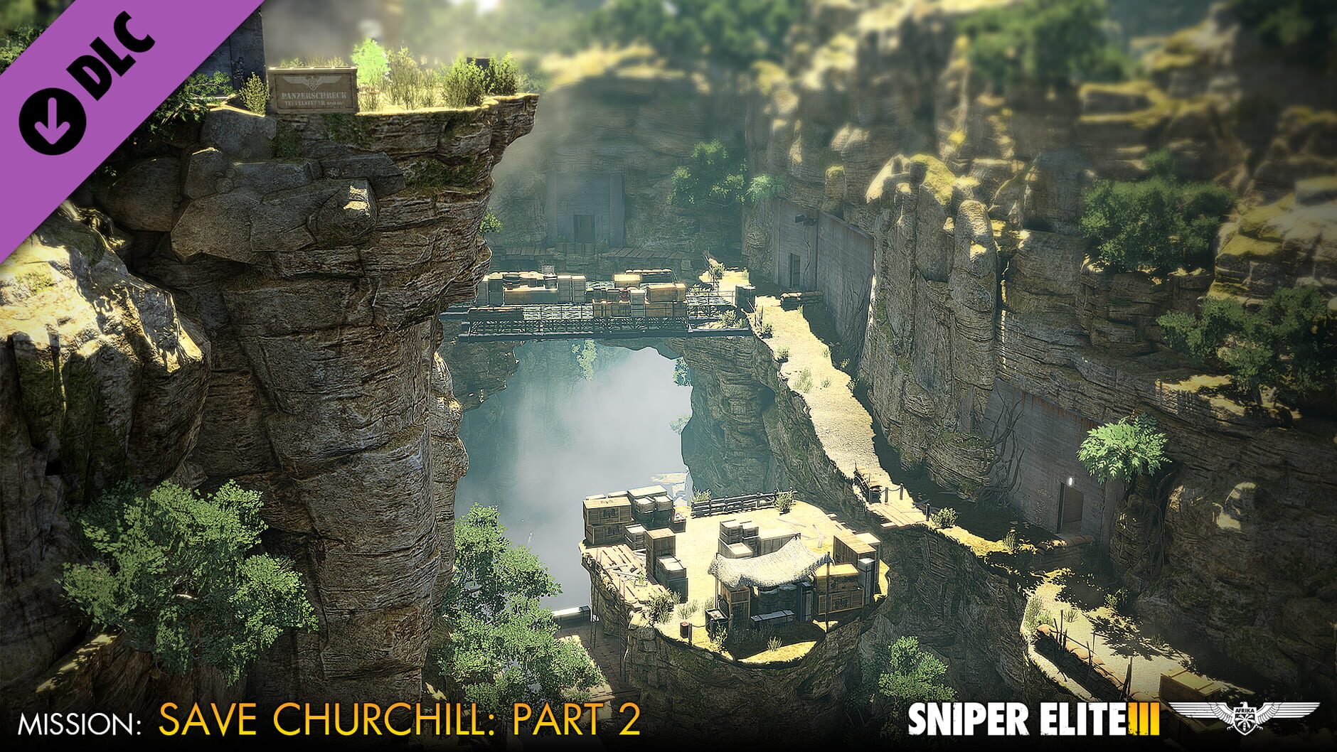 Screenshot for Sniper Elite III: Save Churchill Part 2 - Belly of the Beast