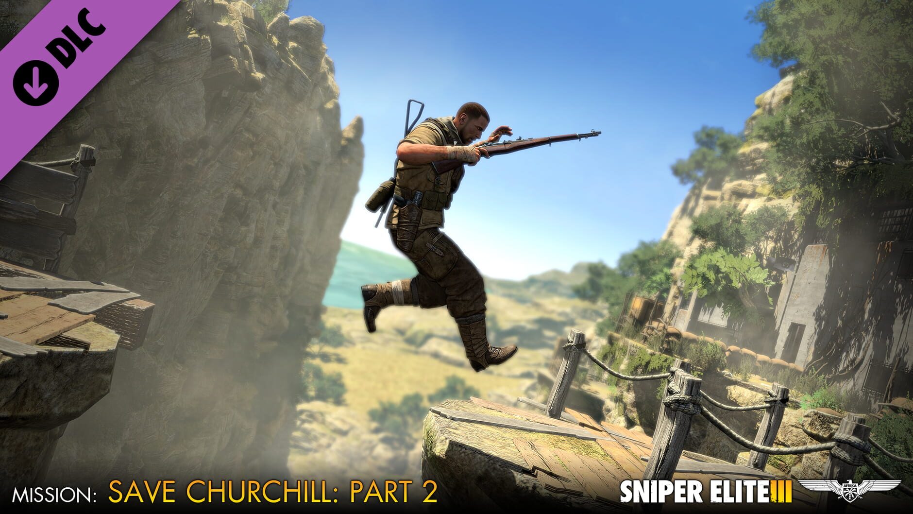 Screenshot for Sniper Elite III: Save Churchill Part 2 - Belly of the Beast