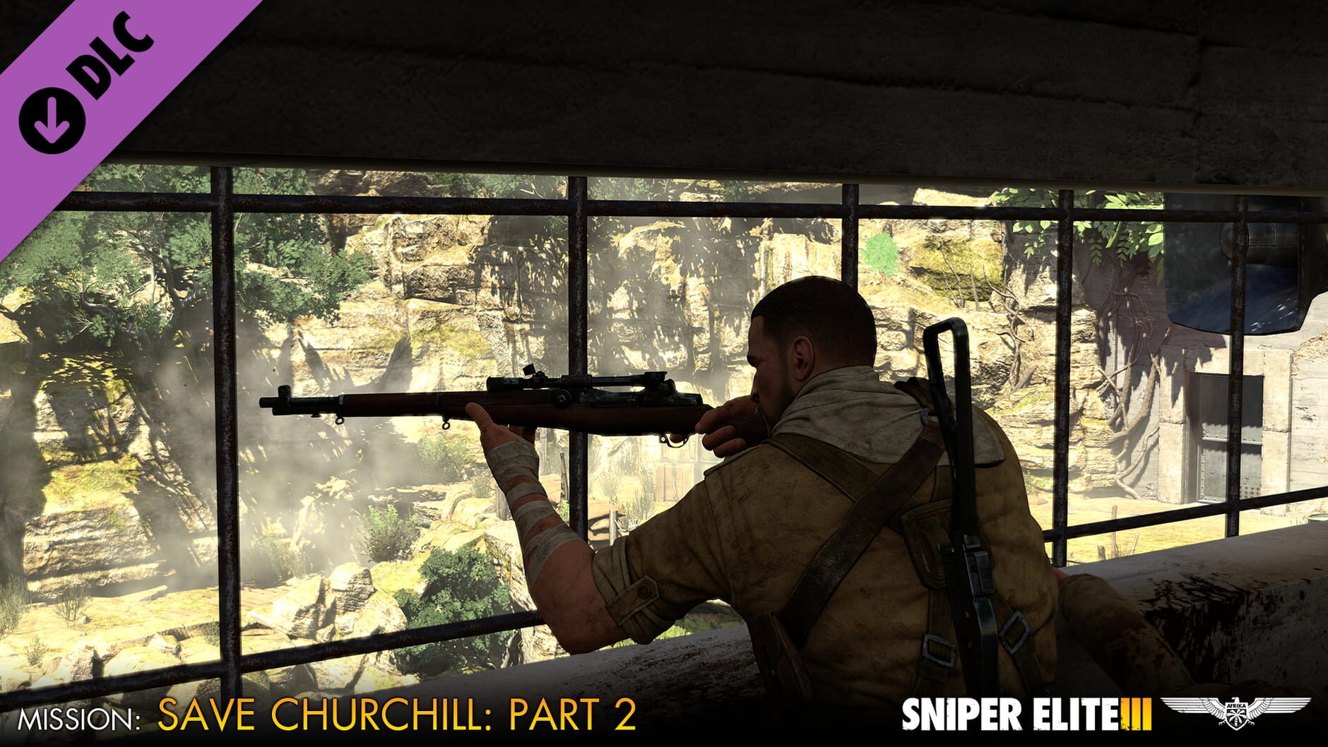 Screenshot for Sniper Elite III: Save Churchill Part 2 - Belly of the Beast