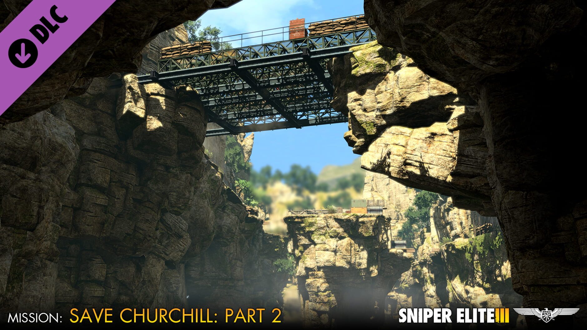 Screenshot for Sniper Elite III: Save Churchill Part 2 - Belly of the Beast