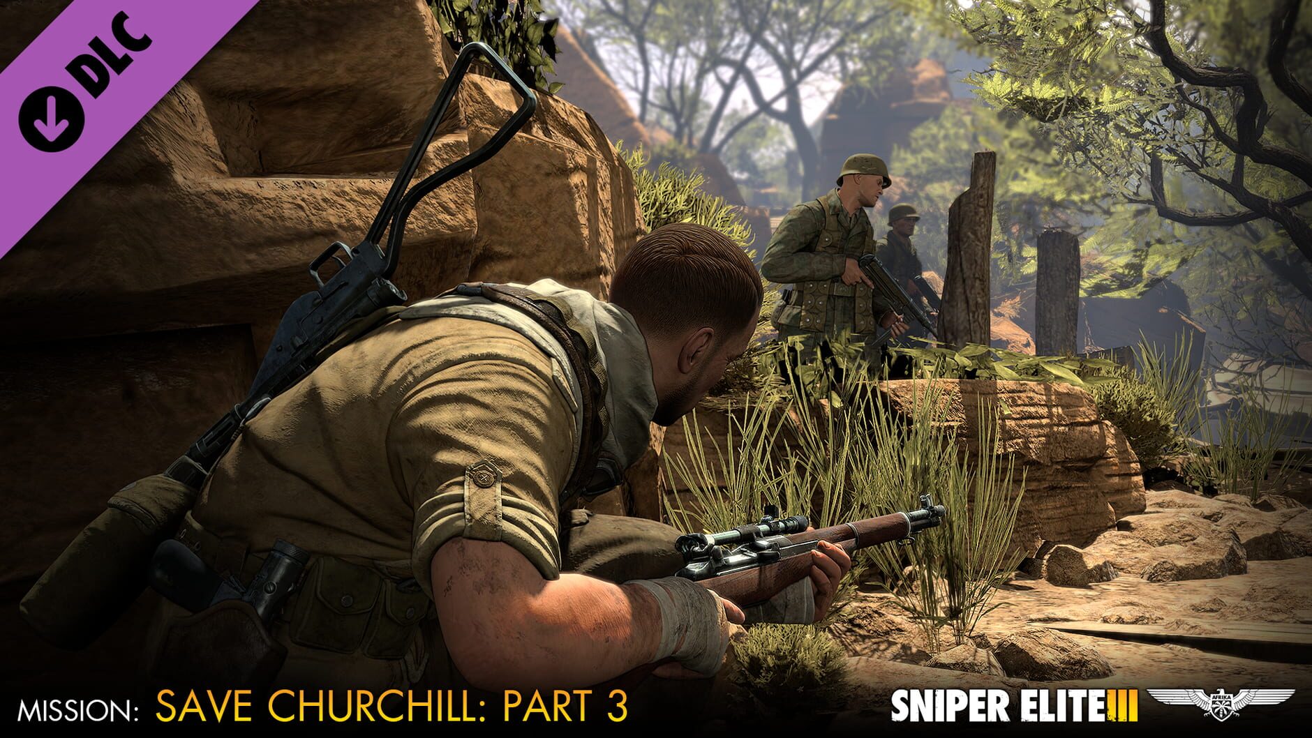 Screenshot for Sniper Elite III: Save Churchill Part 3 - Confrontation