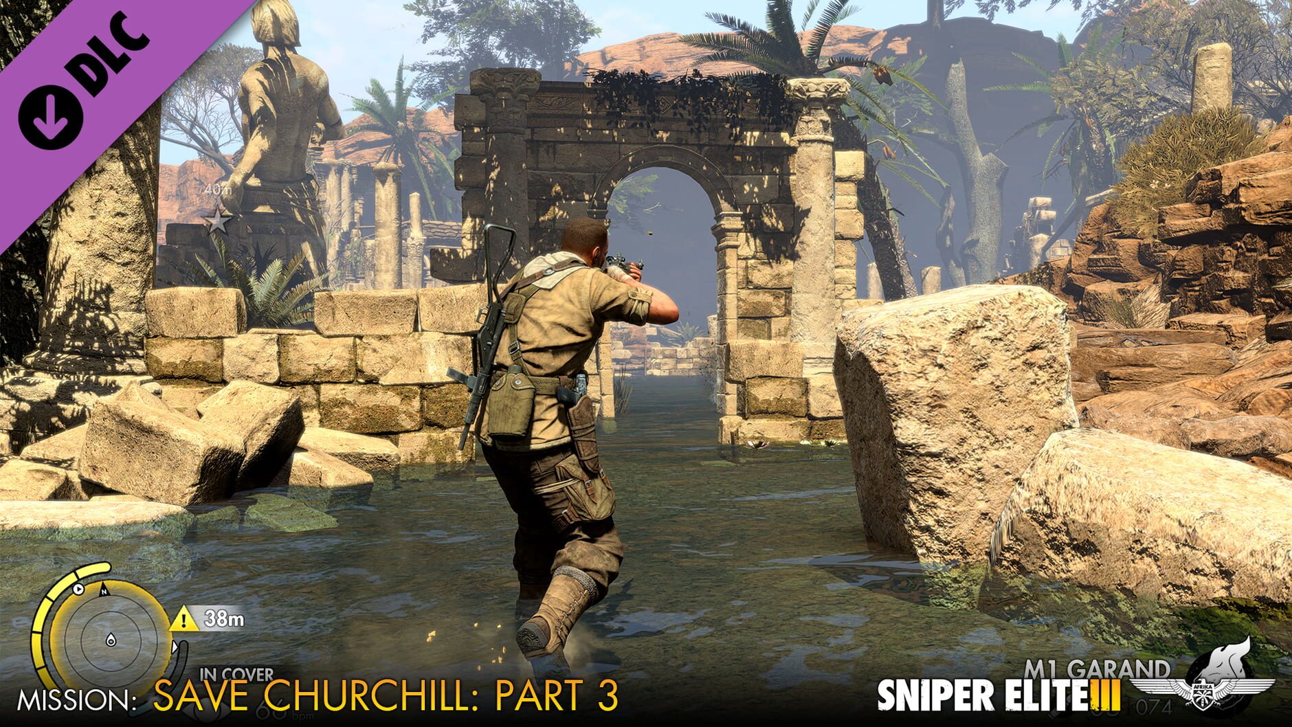 Screenshot for Sniper Elite III: Save Churchill Part 3 - Confrontation