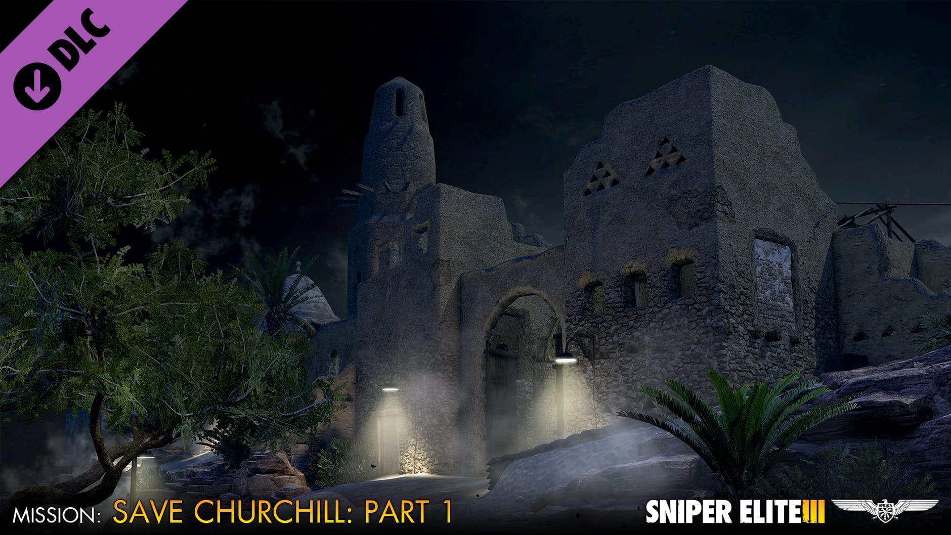 Screenshot for Sniper Elite III: Save Churchill Part 1 - In Shadows