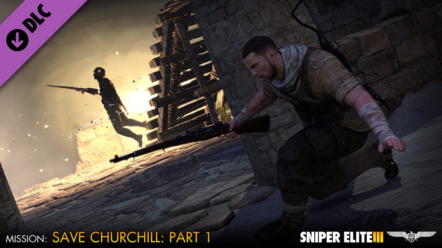 Screenshot for Sniper Elite III: Save Churchill Part 1 - In Shadows