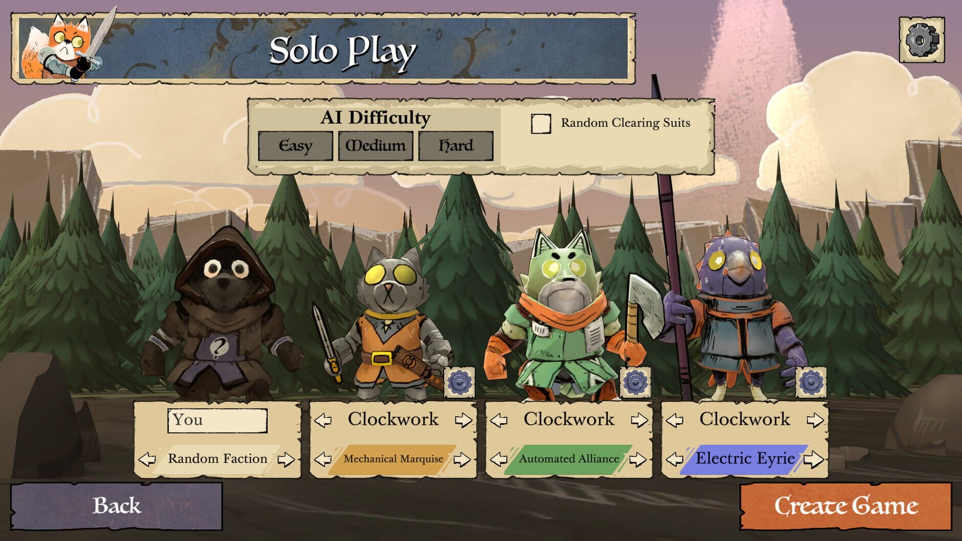 Screenshot for Root: The Clockwork Expansion