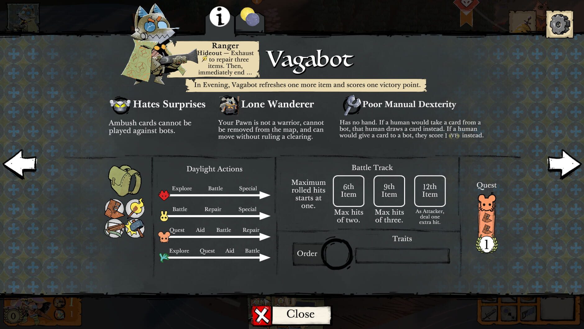Screenshot for Root: The Clockwork Expansion