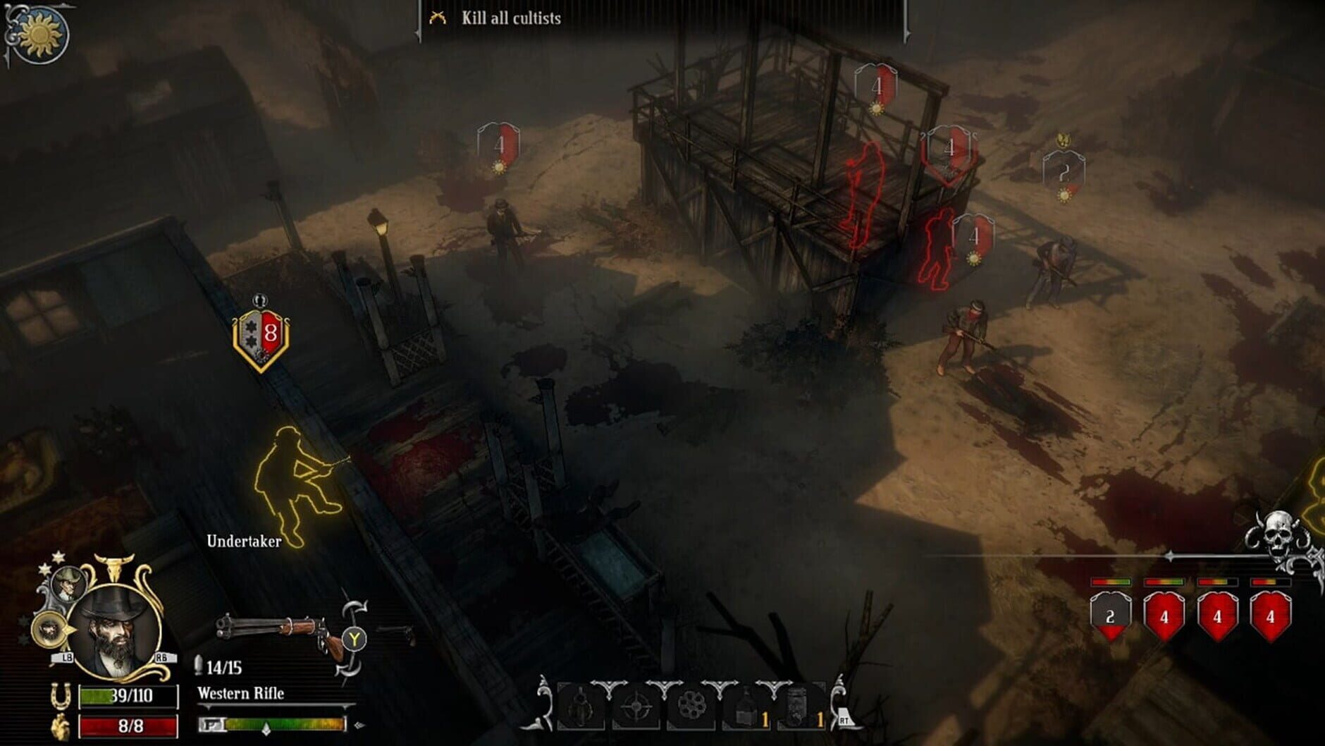 Screenshot for Hard West: Ultimate Edition