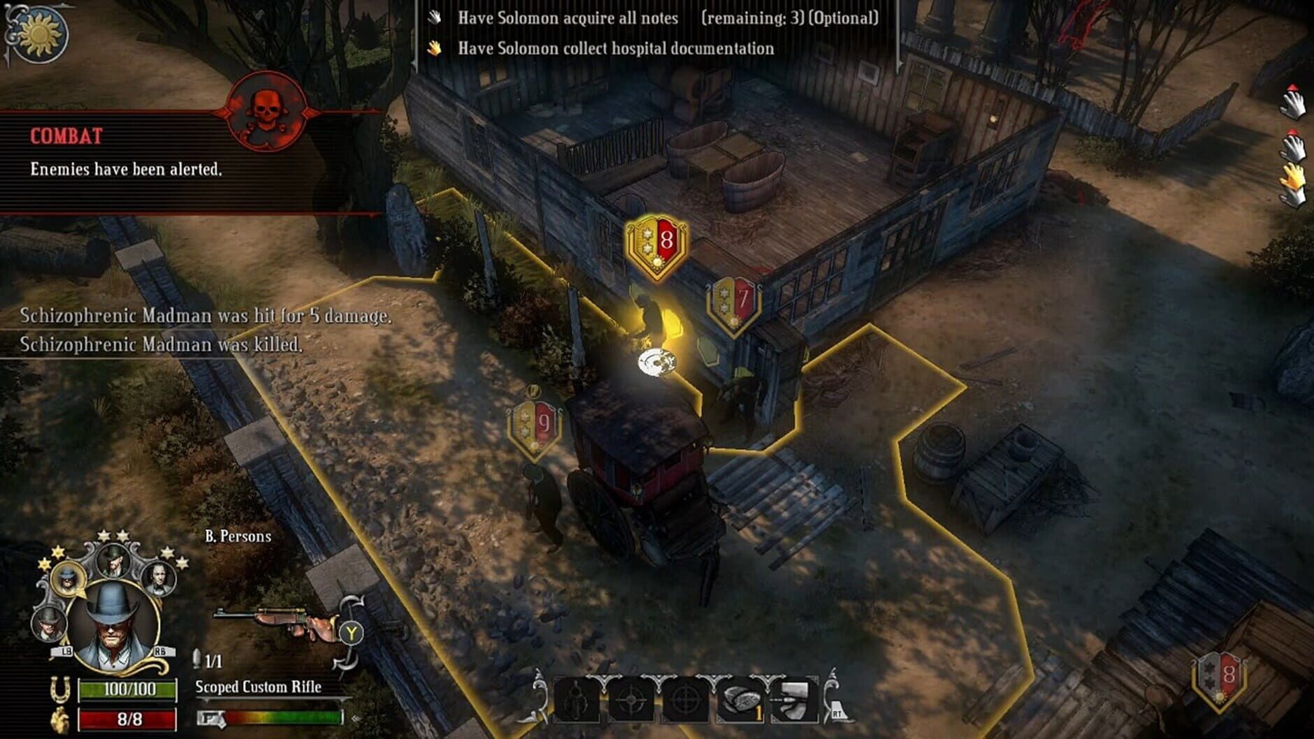 Screenshot for Hard West: Ultimate Edition