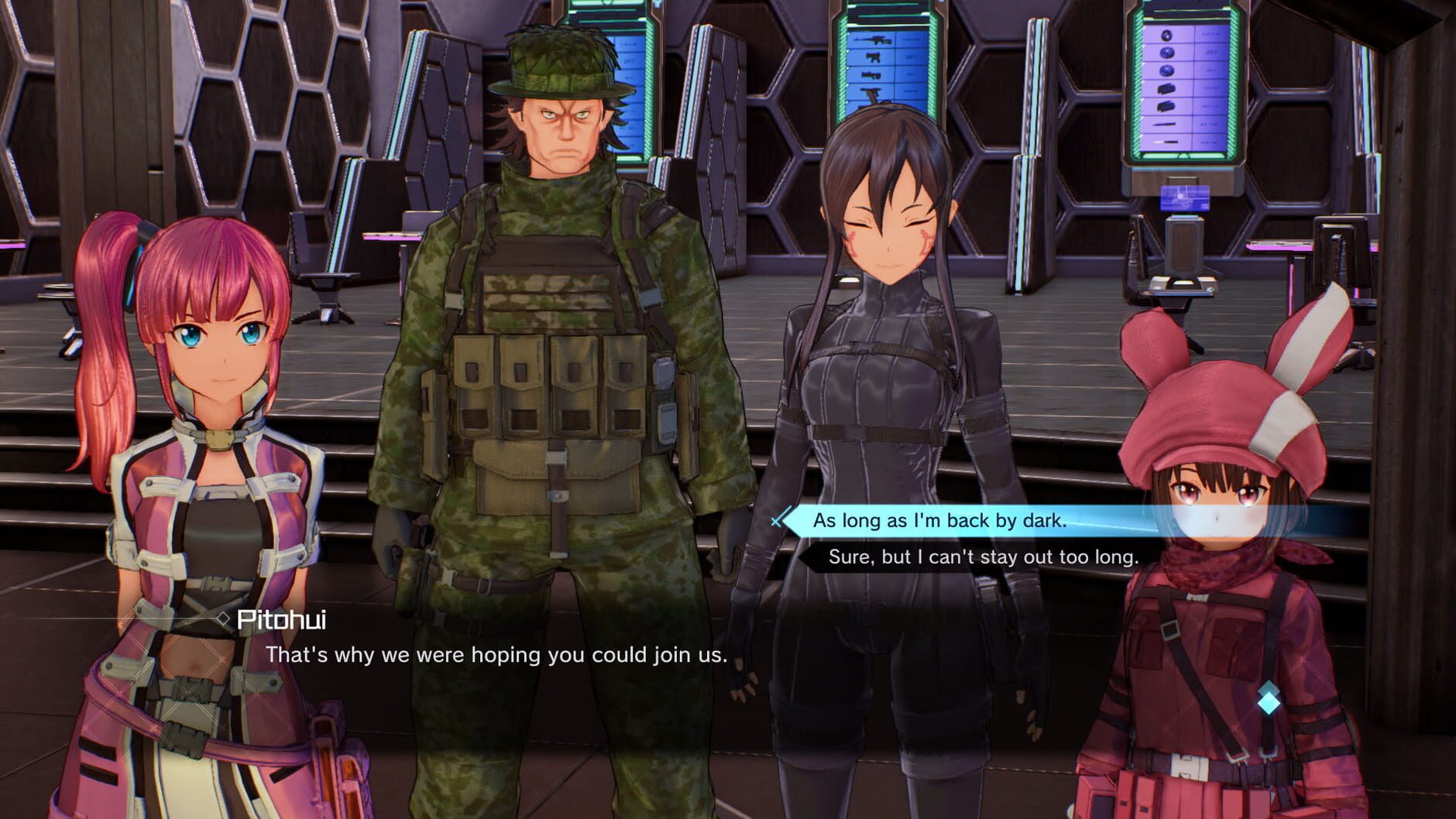Screenshot for Sword Art Online: Fatal Bullet - Dissonance of the Nexus