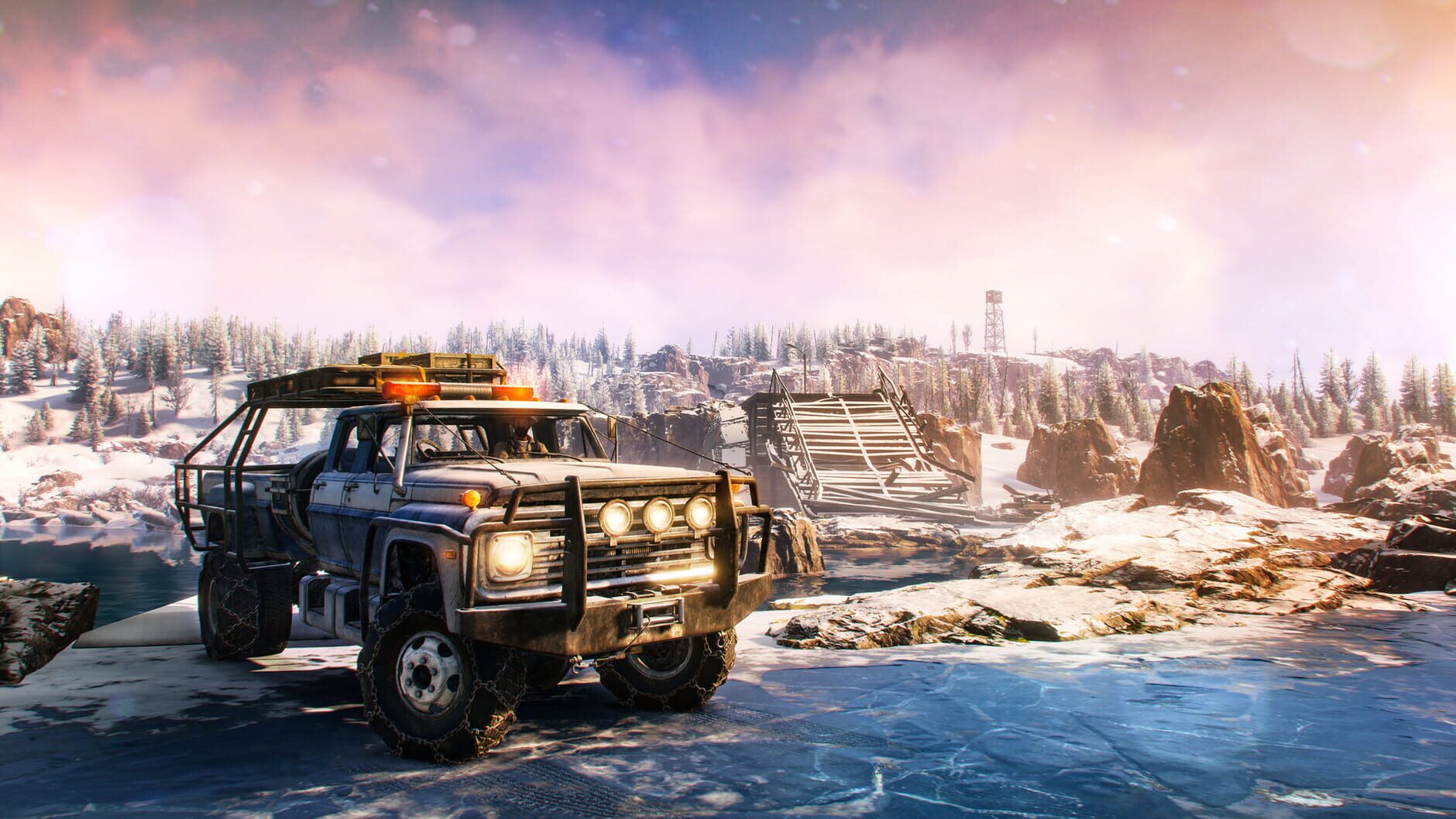 Screenshot for SnowRunner: Season 1 - Search & Recover